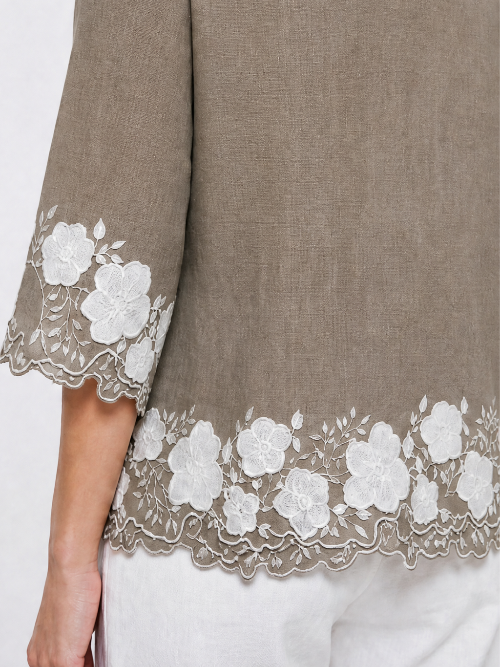 BERLIN QUARTER SLEEVE TOP