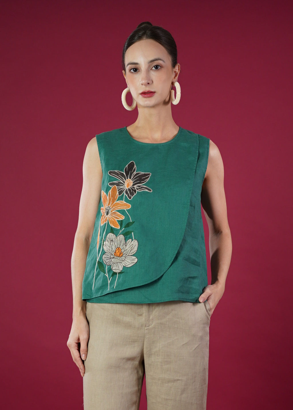 IMOGEN SLEEVELESS TOP