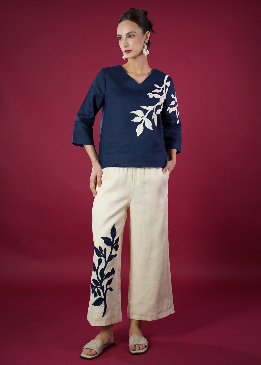 HELENA APPLIQUE PANTS