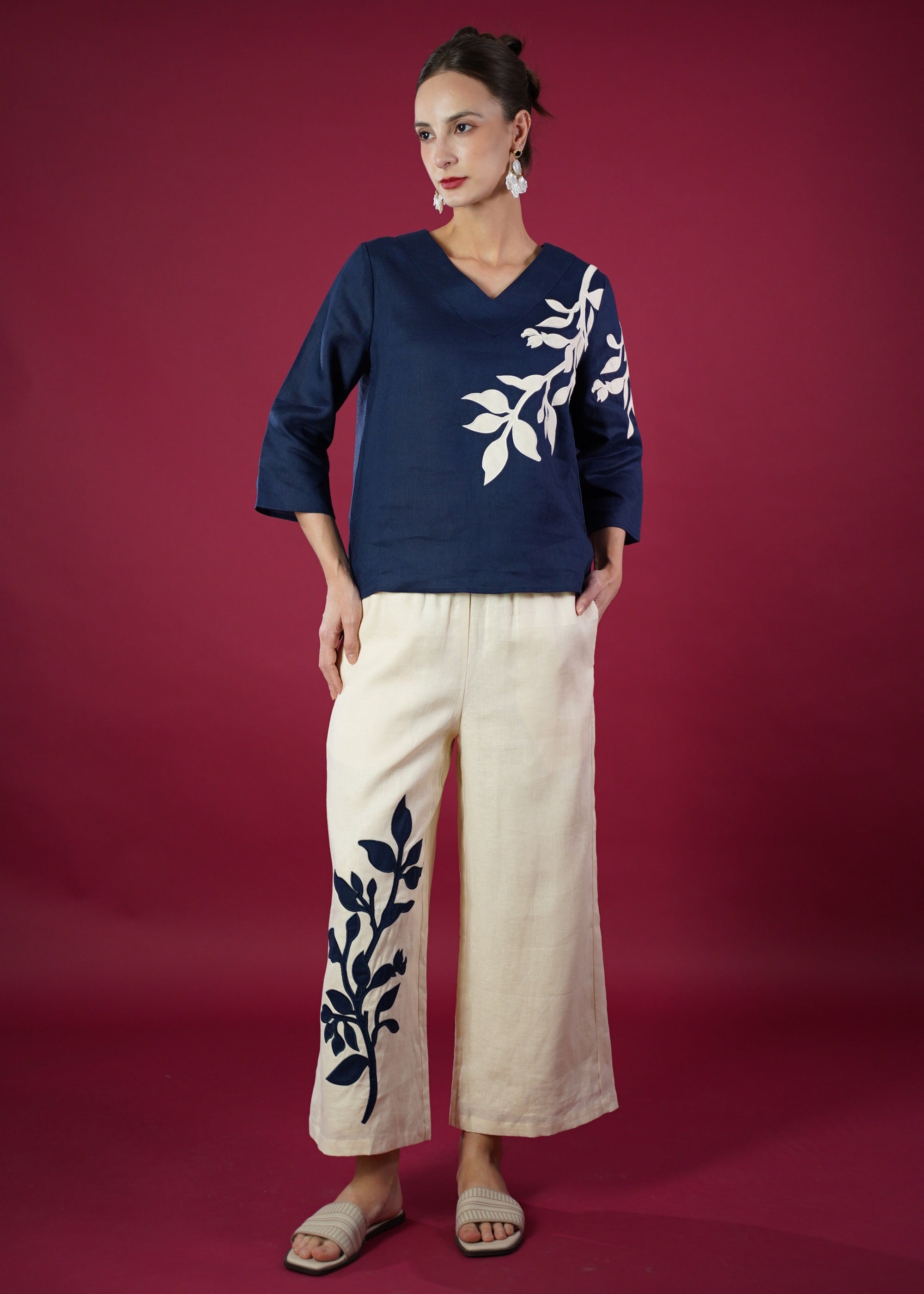 HELENA APPLIQUE PANTS