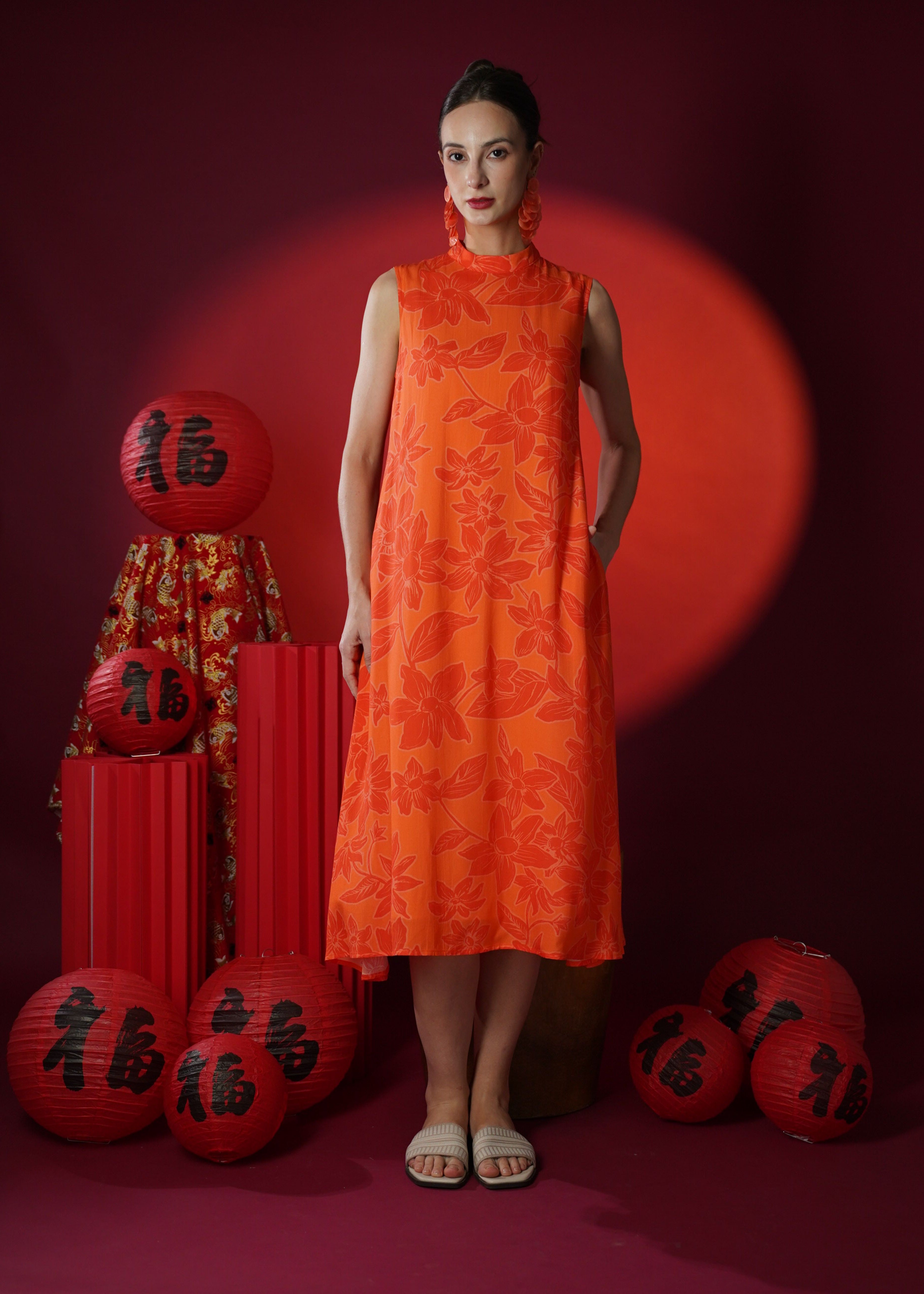 ALICIA MIDI DRESS