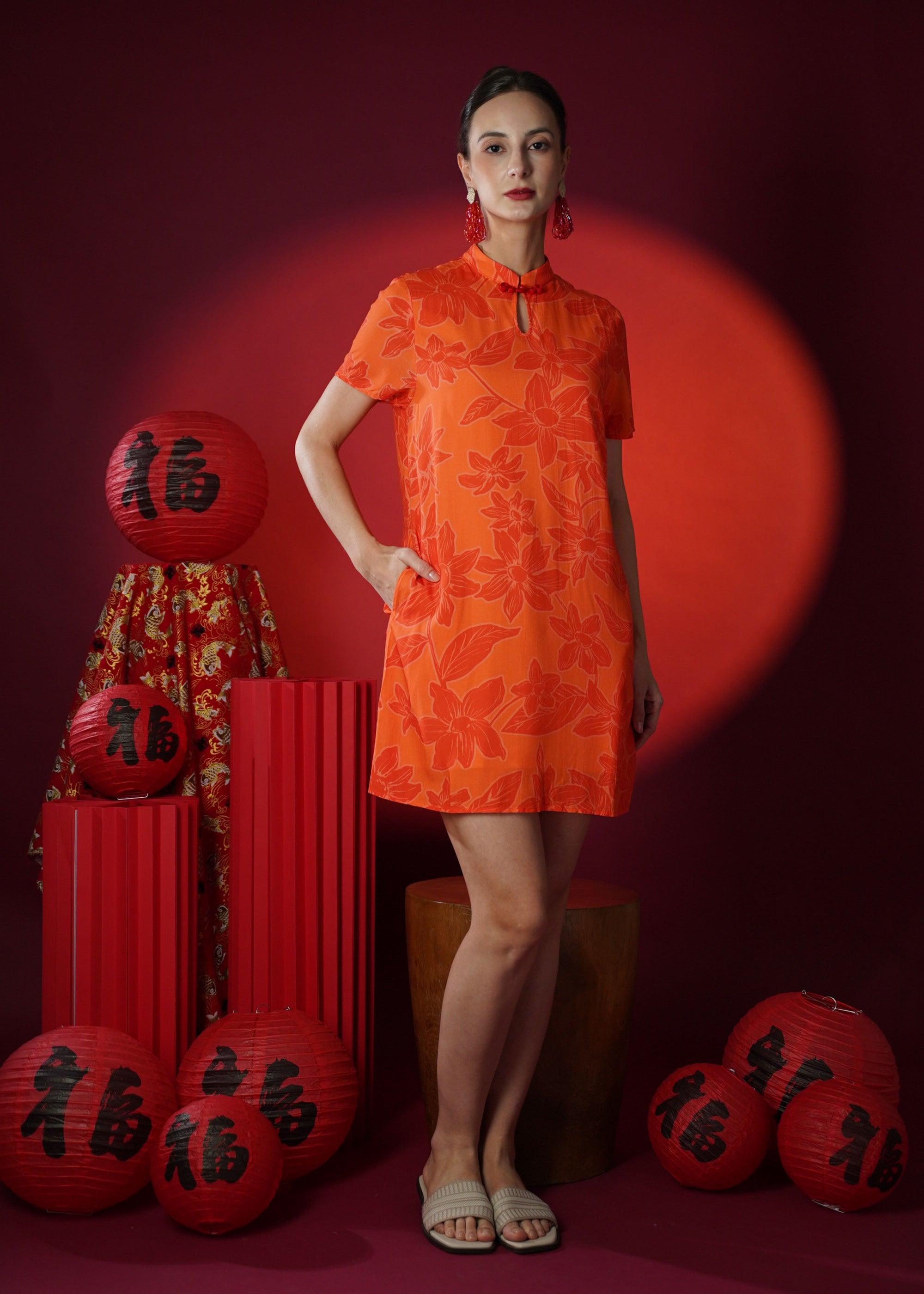 MENIE QIPAO DRESS
