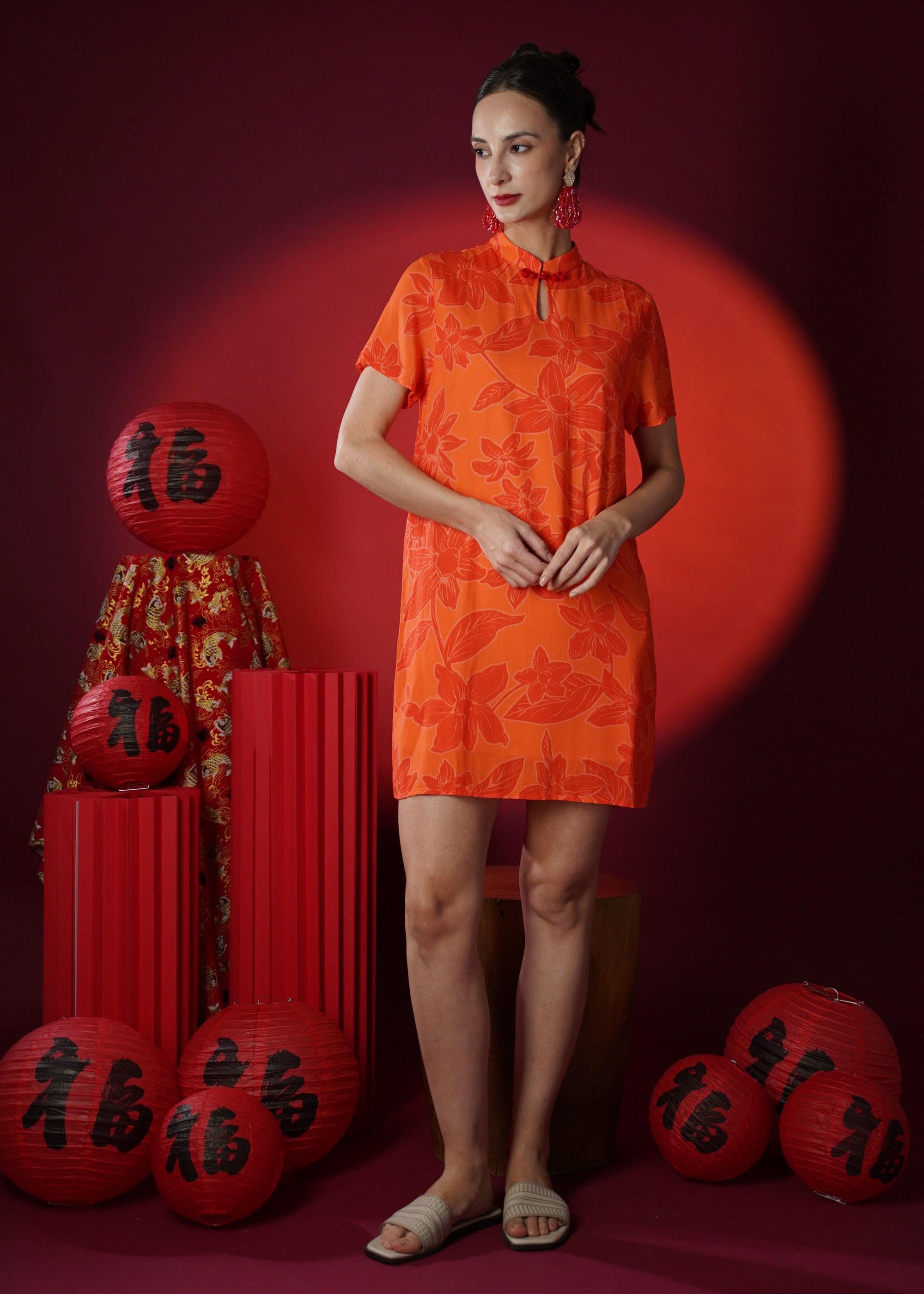 MENIE QIPAO DRESS