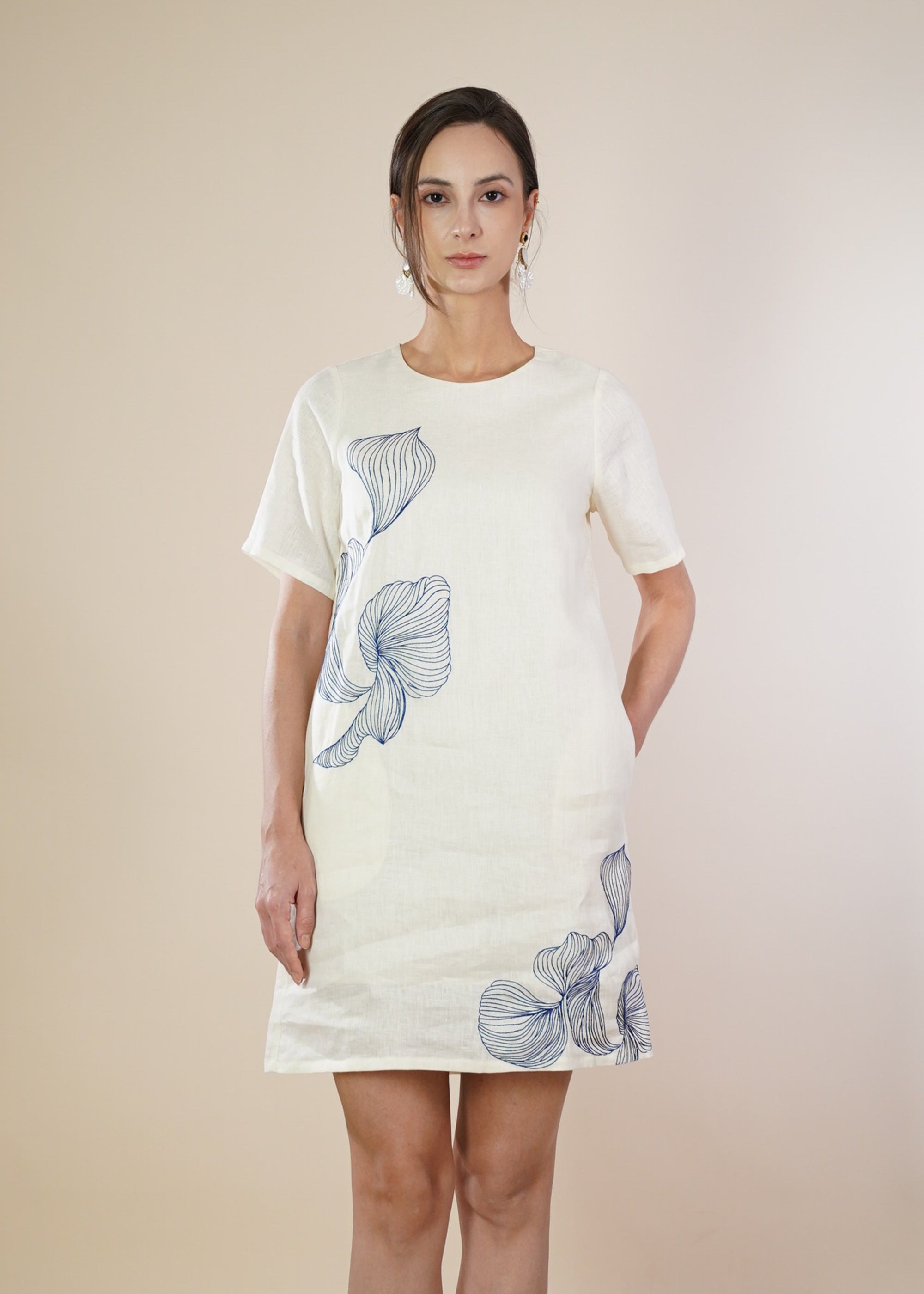 KIMBRA SHORT SLEEVE DRESS
