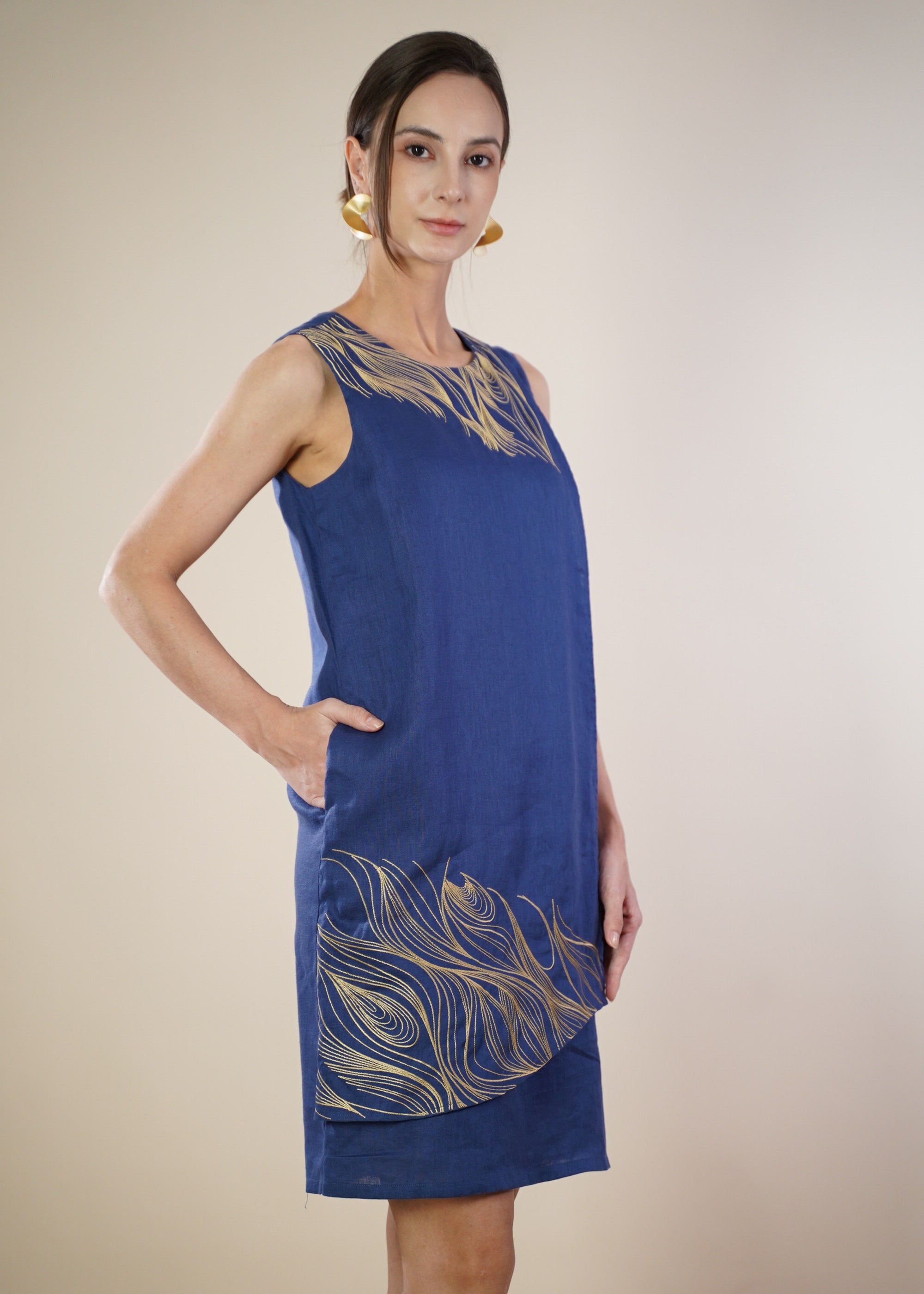 KALYSTA SLEEVELESS DRESS