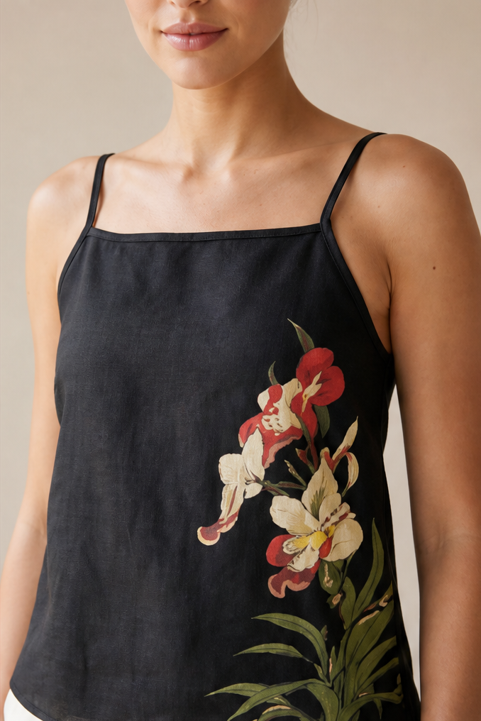 JULIANA SPAGHETTI STRAP TOP