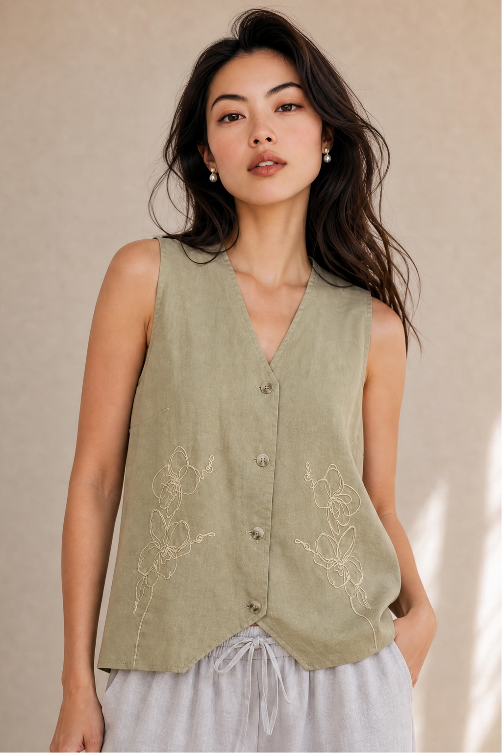 SUMMER HALTER NECK TOP