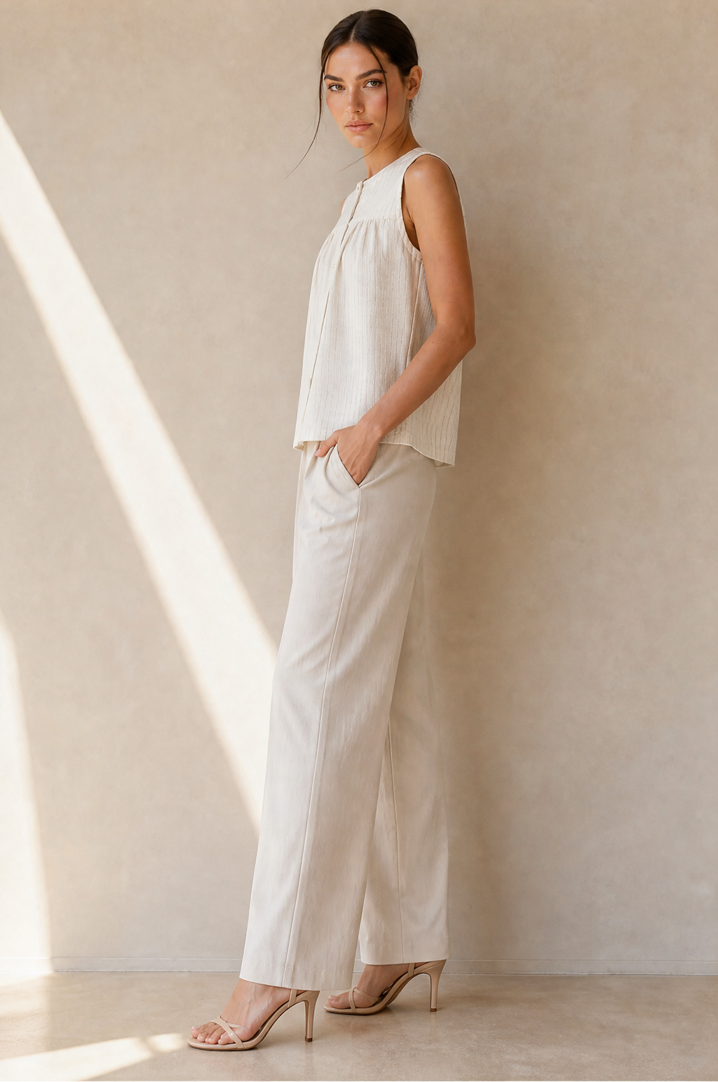 SAMANTHA SLEEVELESS TOP