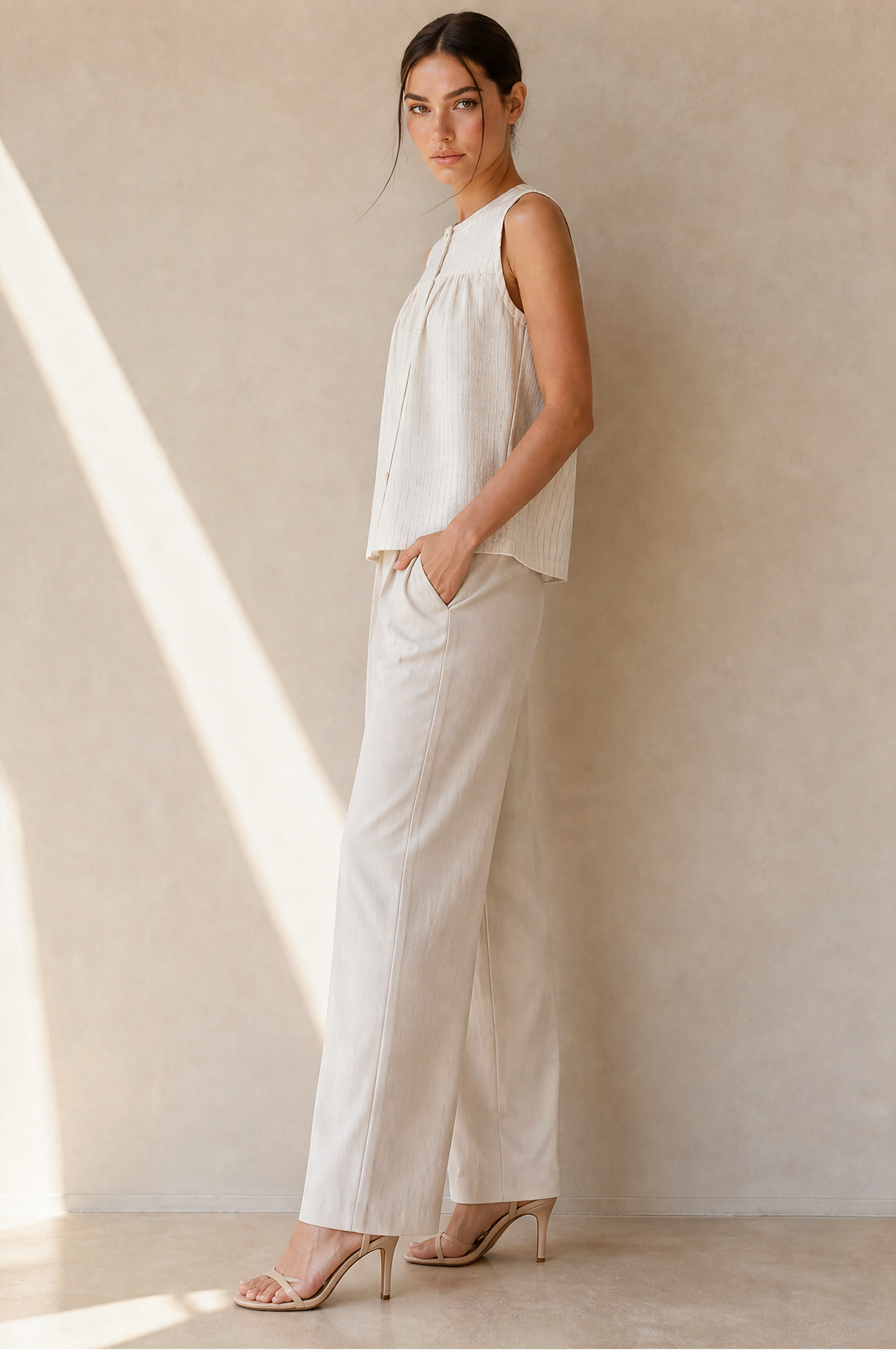 SAMANTHA SLEEVELESS TOP
