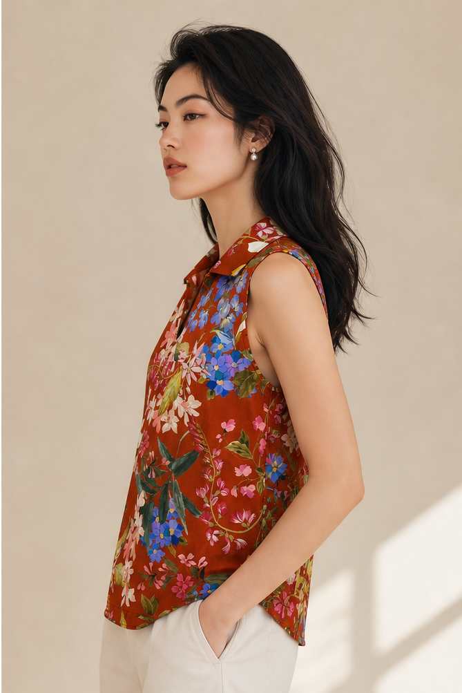MUGLA SLEEVELESS TOP