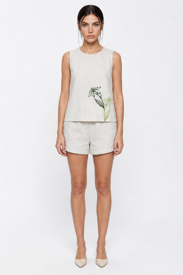 GERENY EMBROIDERY TOP