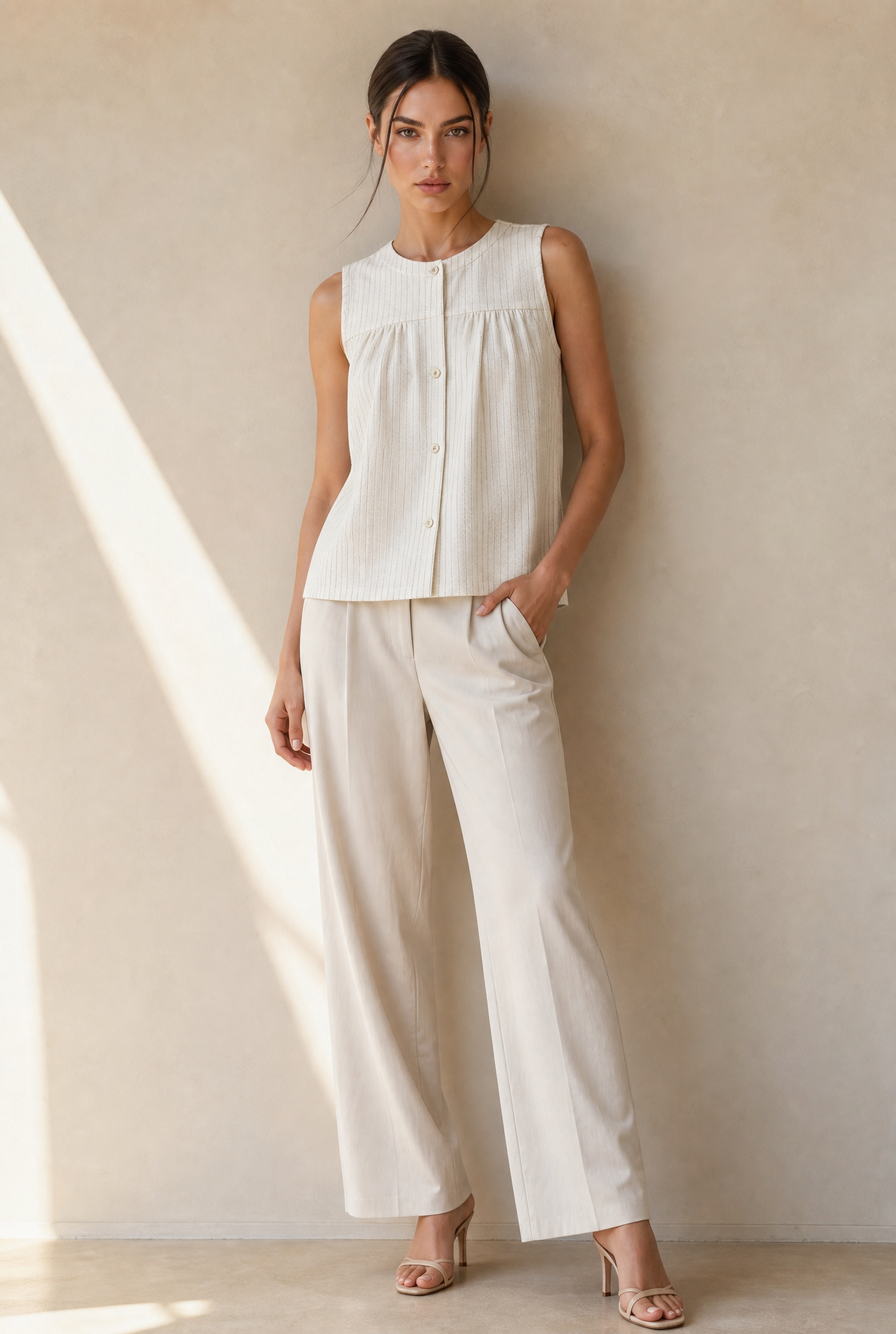 SAMANTHA SLEEVELESS TOP