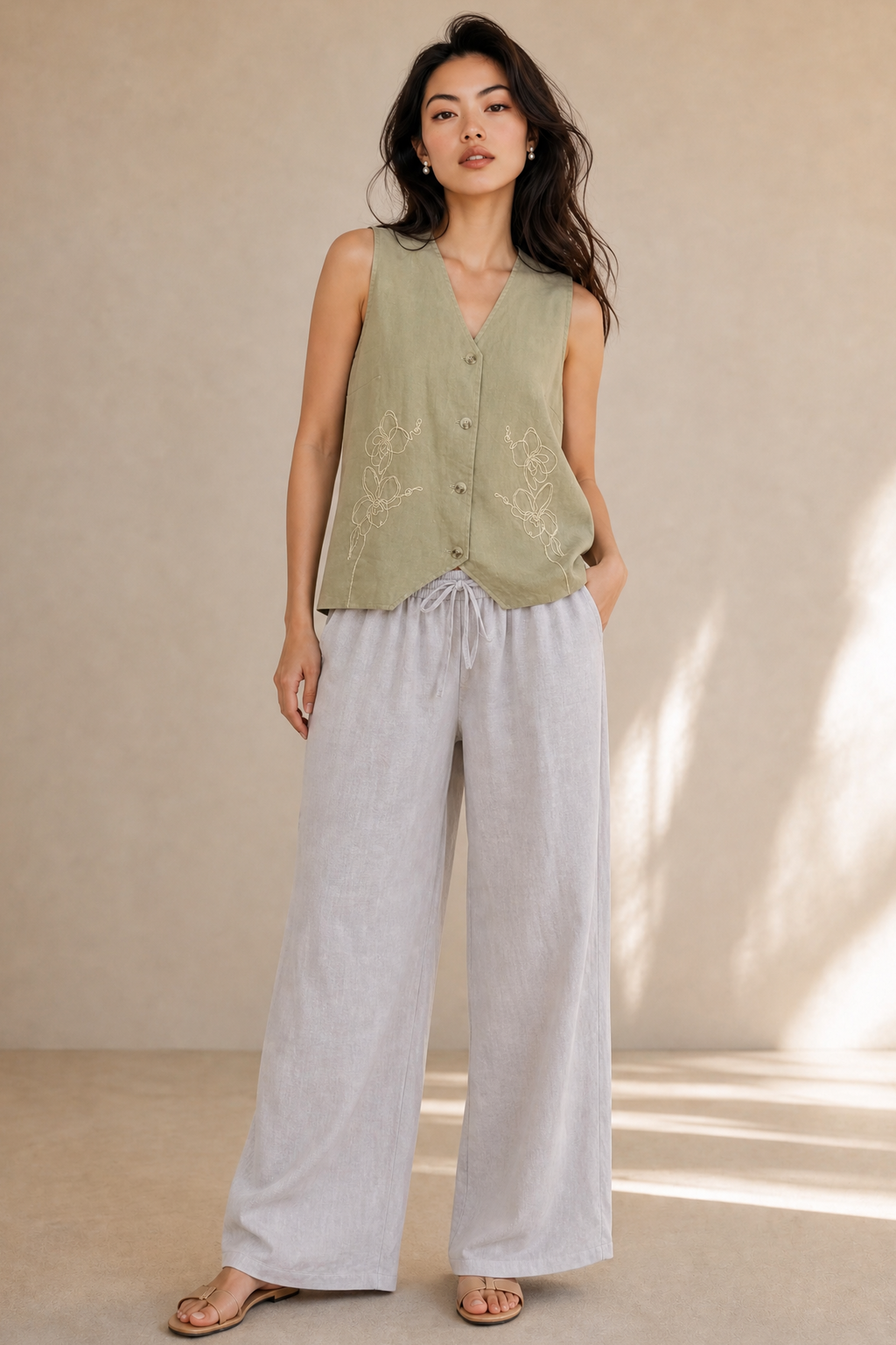 SUMMER HALTER NECK TOP