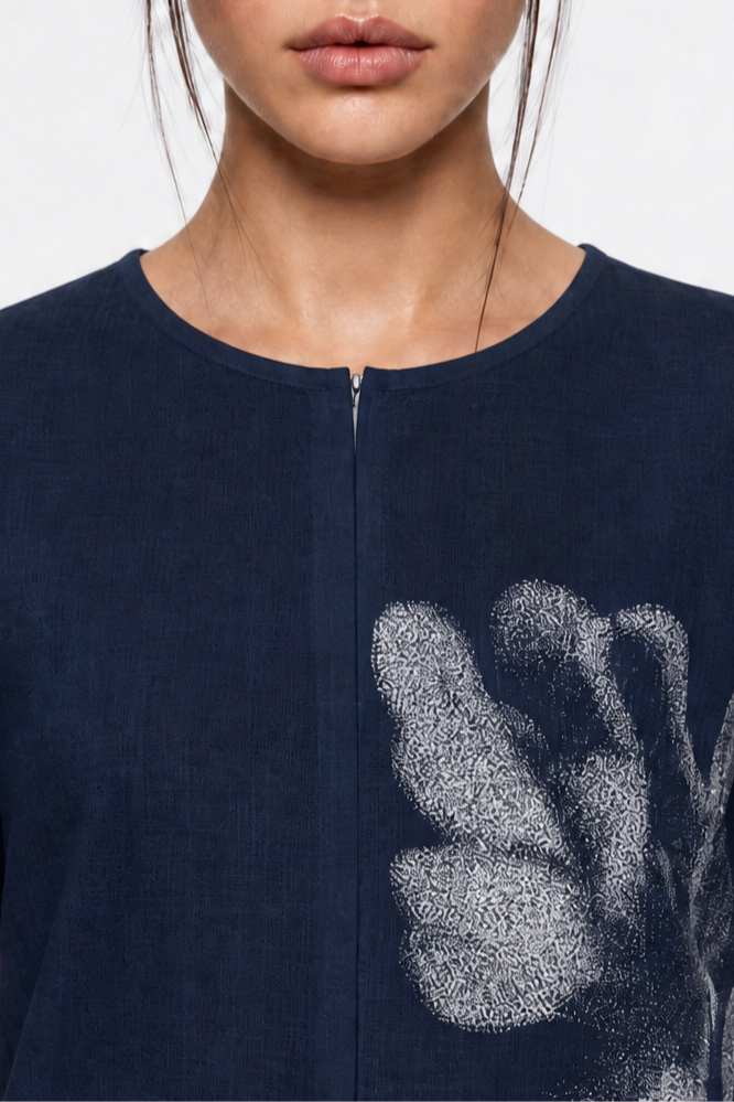 ISLA WATER PRINT TOP