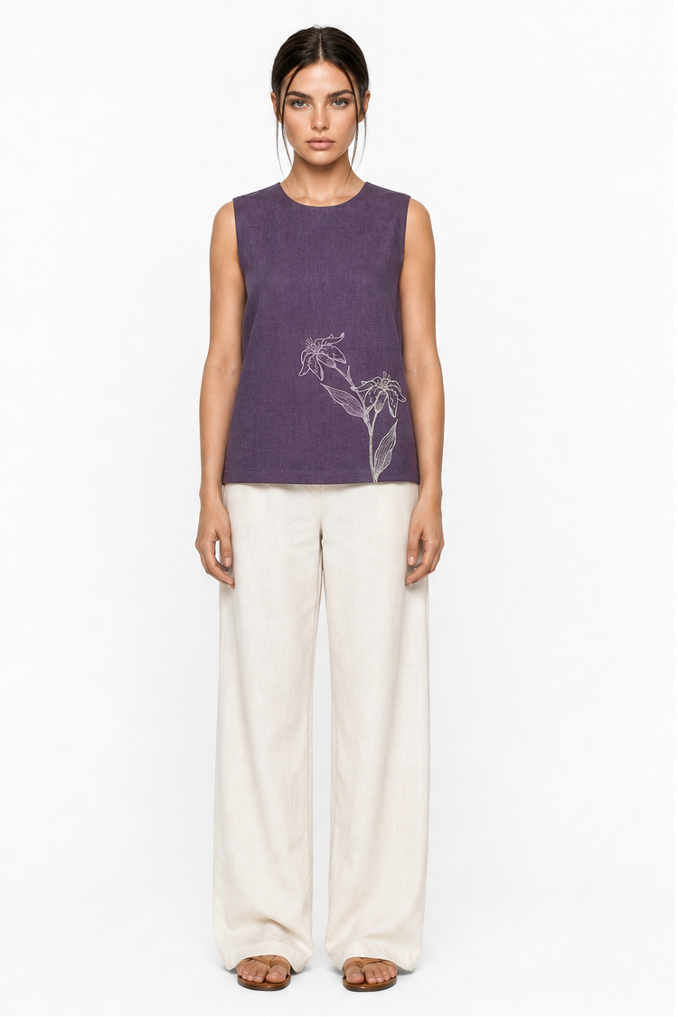 GERENY EMBROIDERY TOP