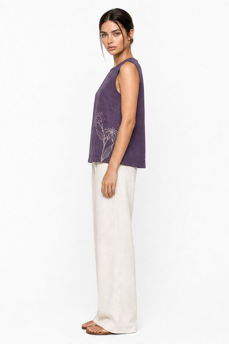 GERENY EMBROIDERY TOP