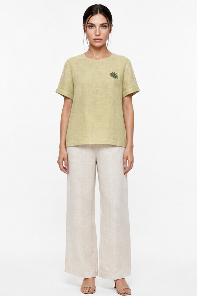 DAPH PRINTED TOP