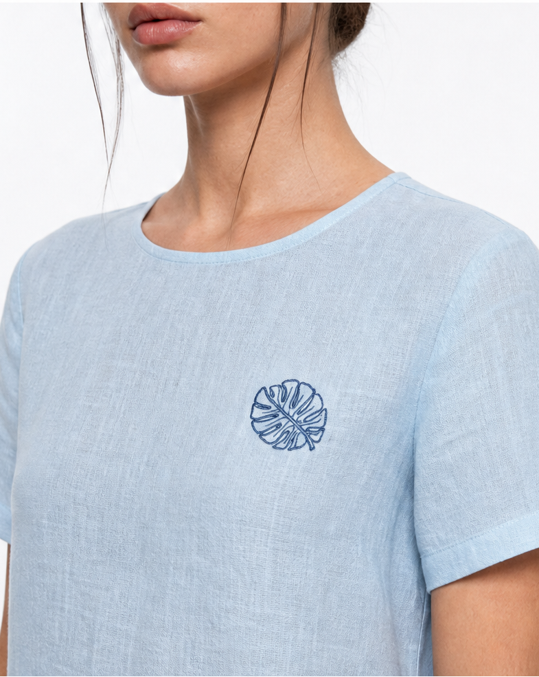 DAPH PRINTED TOP
