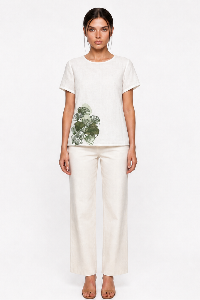 MAYREE EMBROIDERY TOP