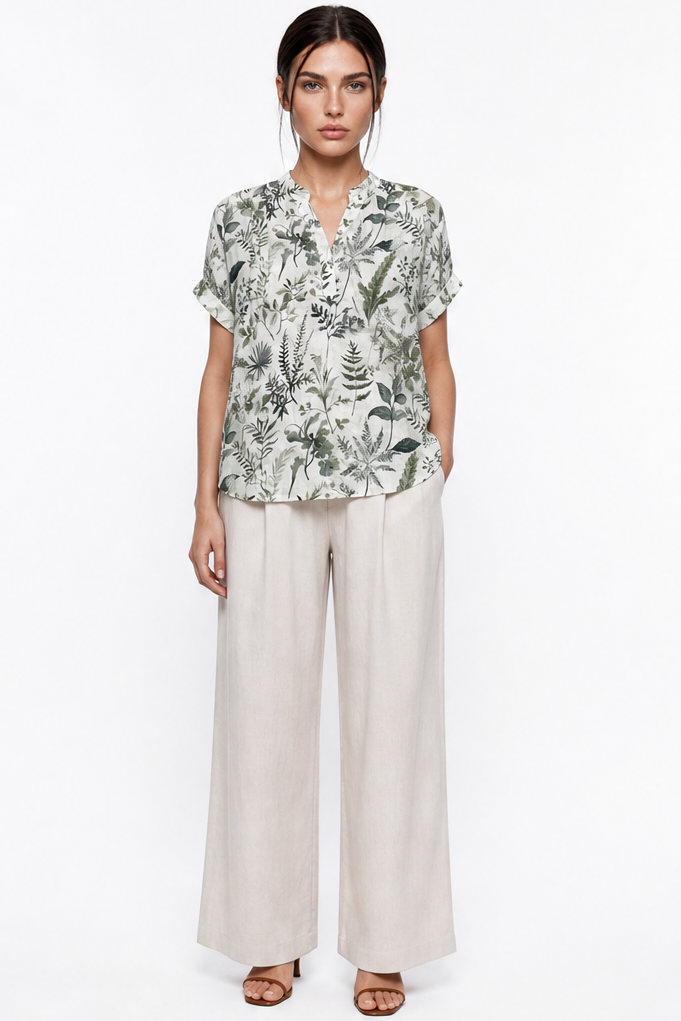 VERDE PRINTED TOP