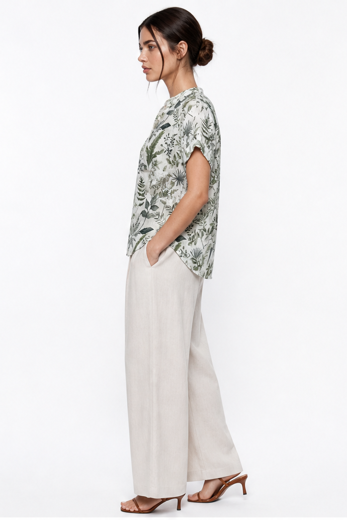VERDE PRINTED TOP