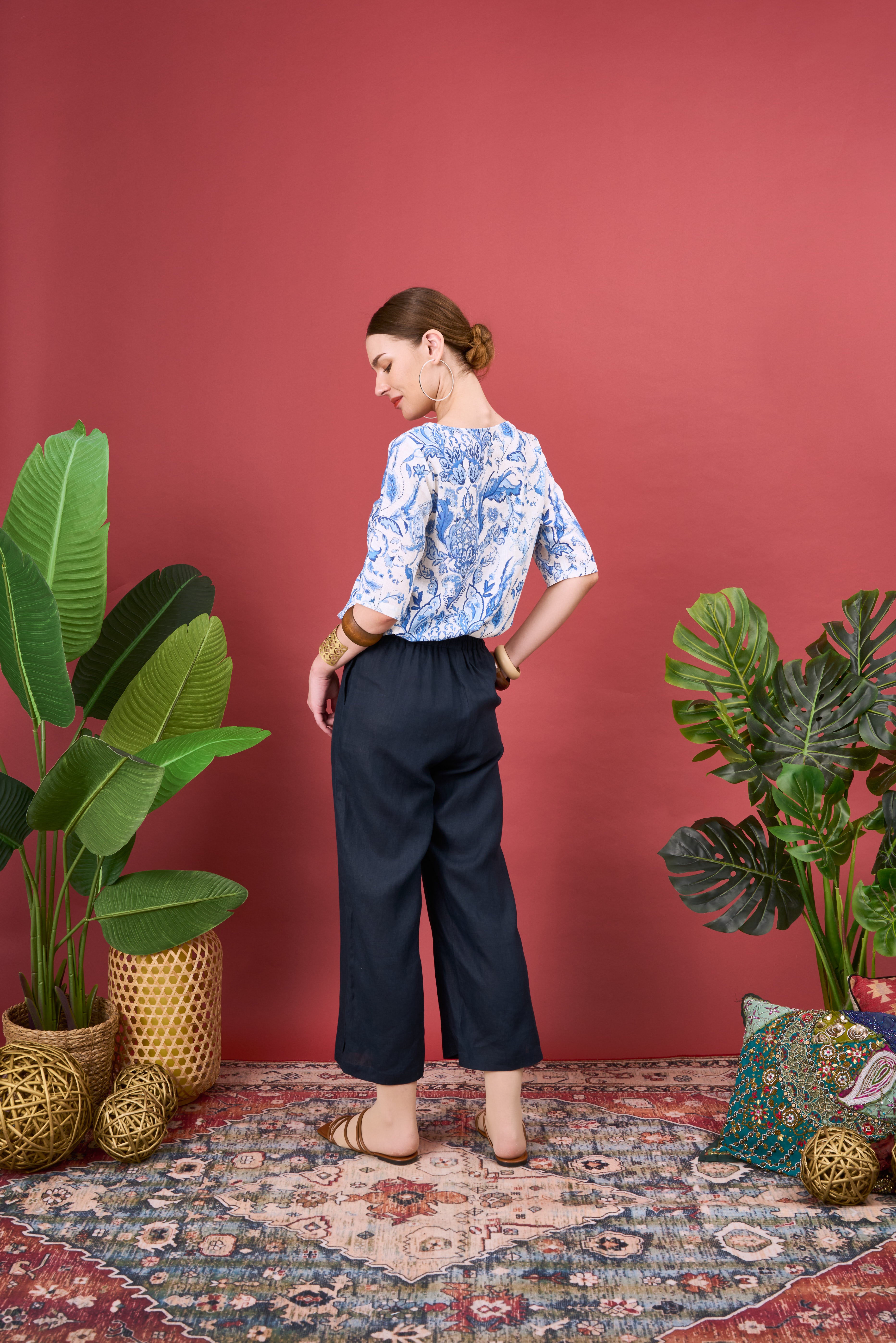 TEULIA WIDE LEG PANTS