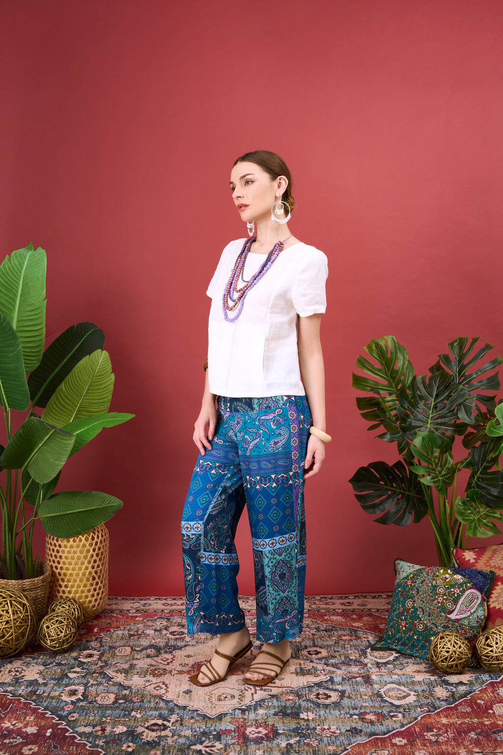 DAVVE ESSENTIAL POCKET BLOUSE