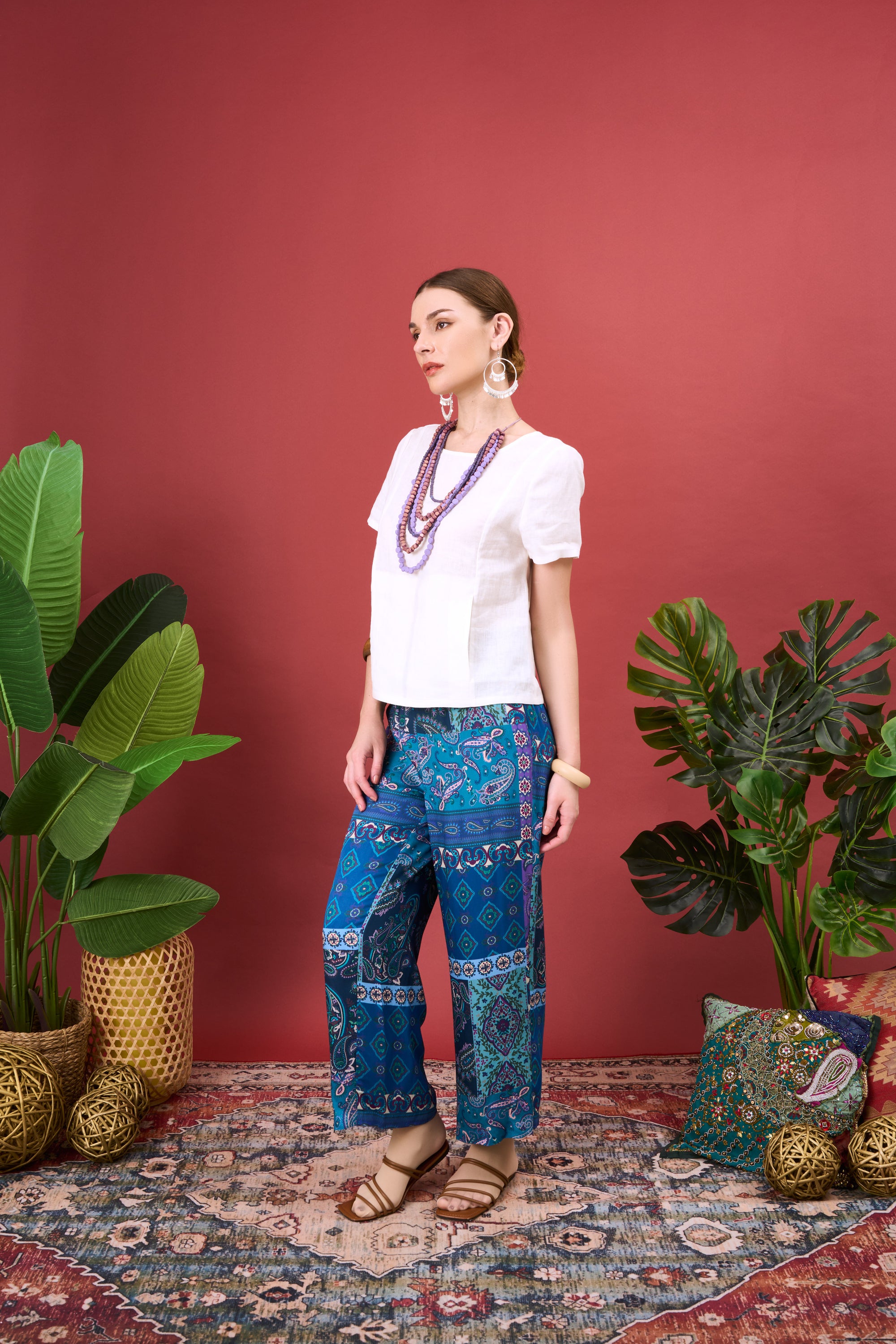 DAVVE ESSENTIAL POCKET BLOUSE