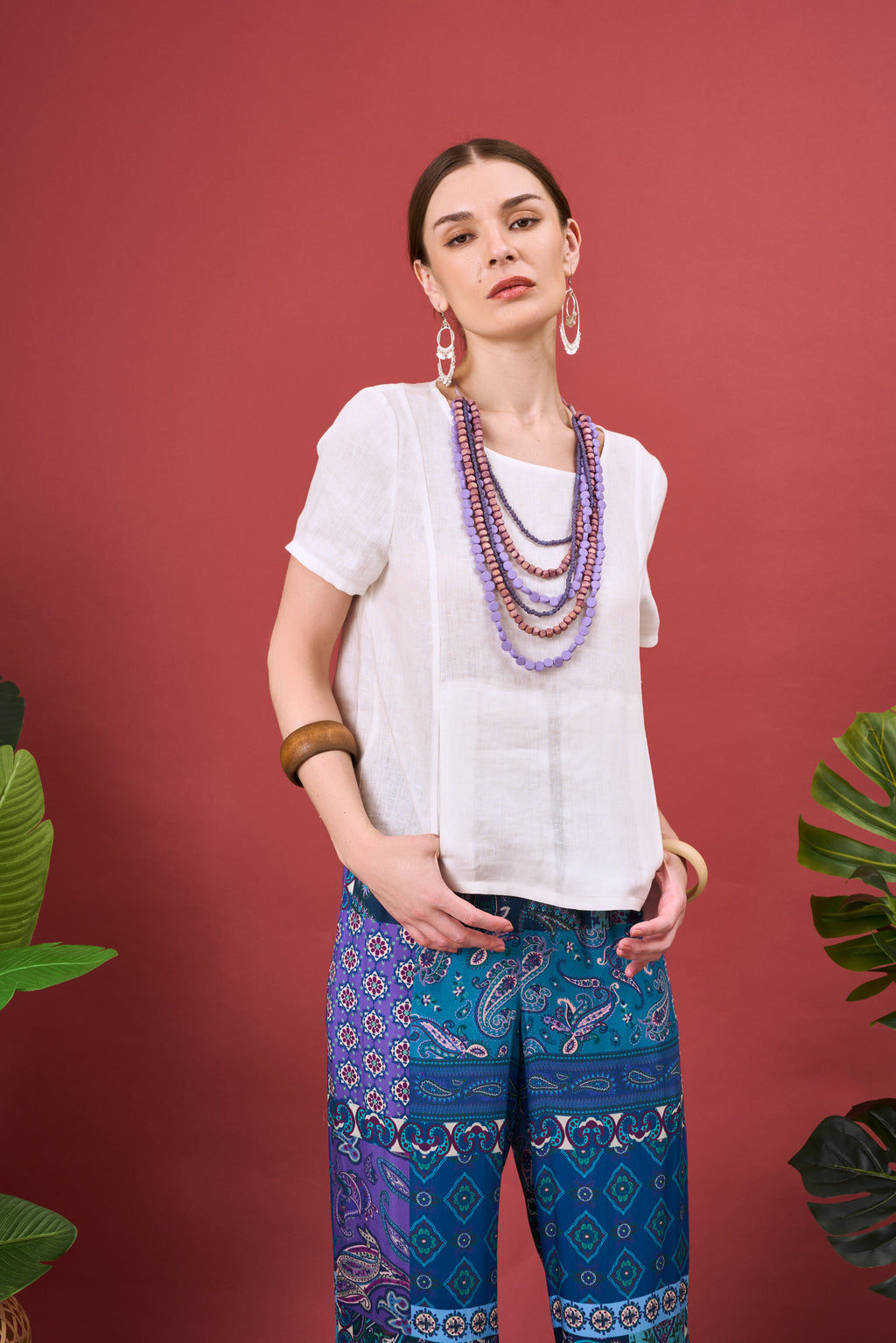 DAVVE ESSENTIAL POCKET BLOUSE