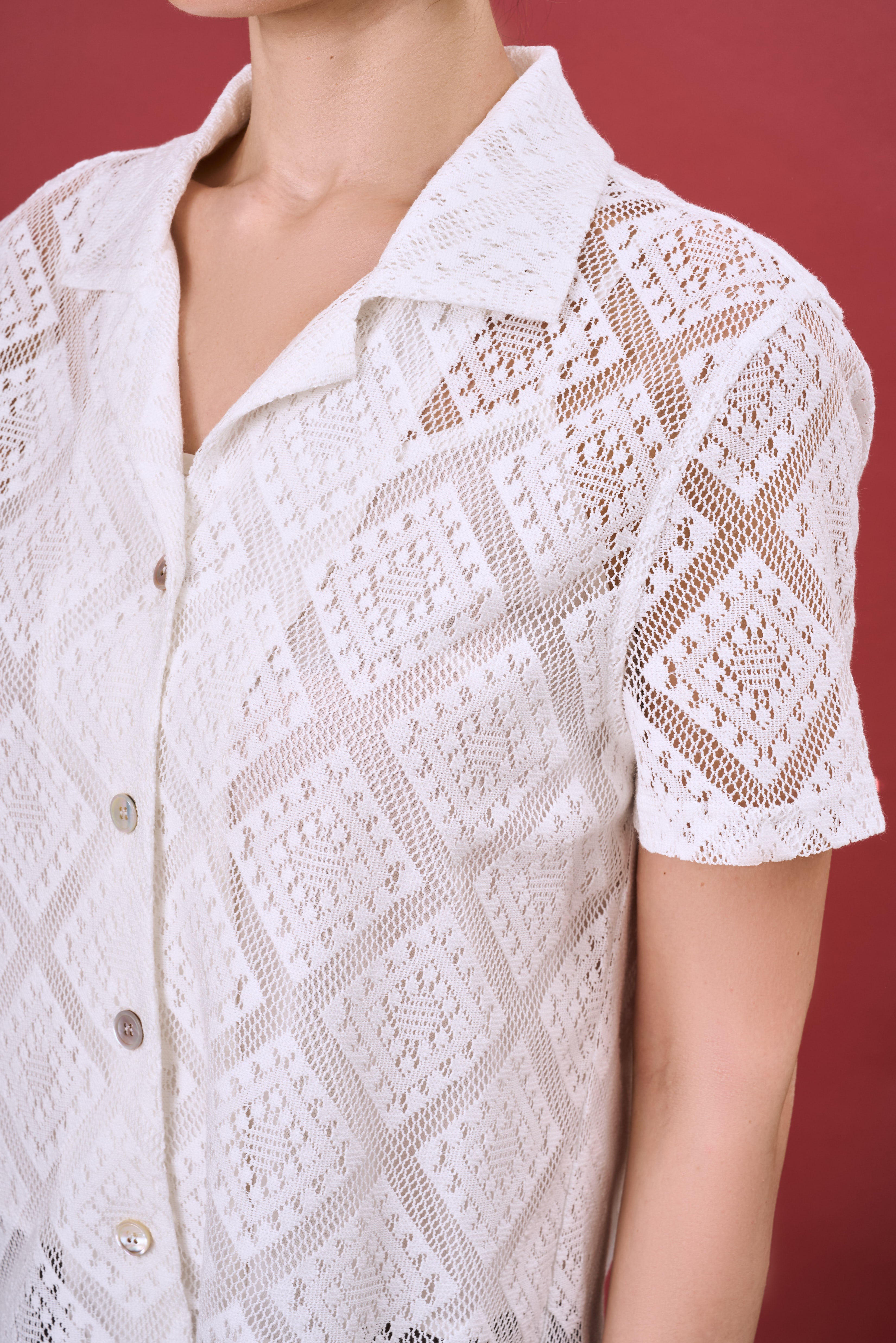 KINDRA LACE SHIRT