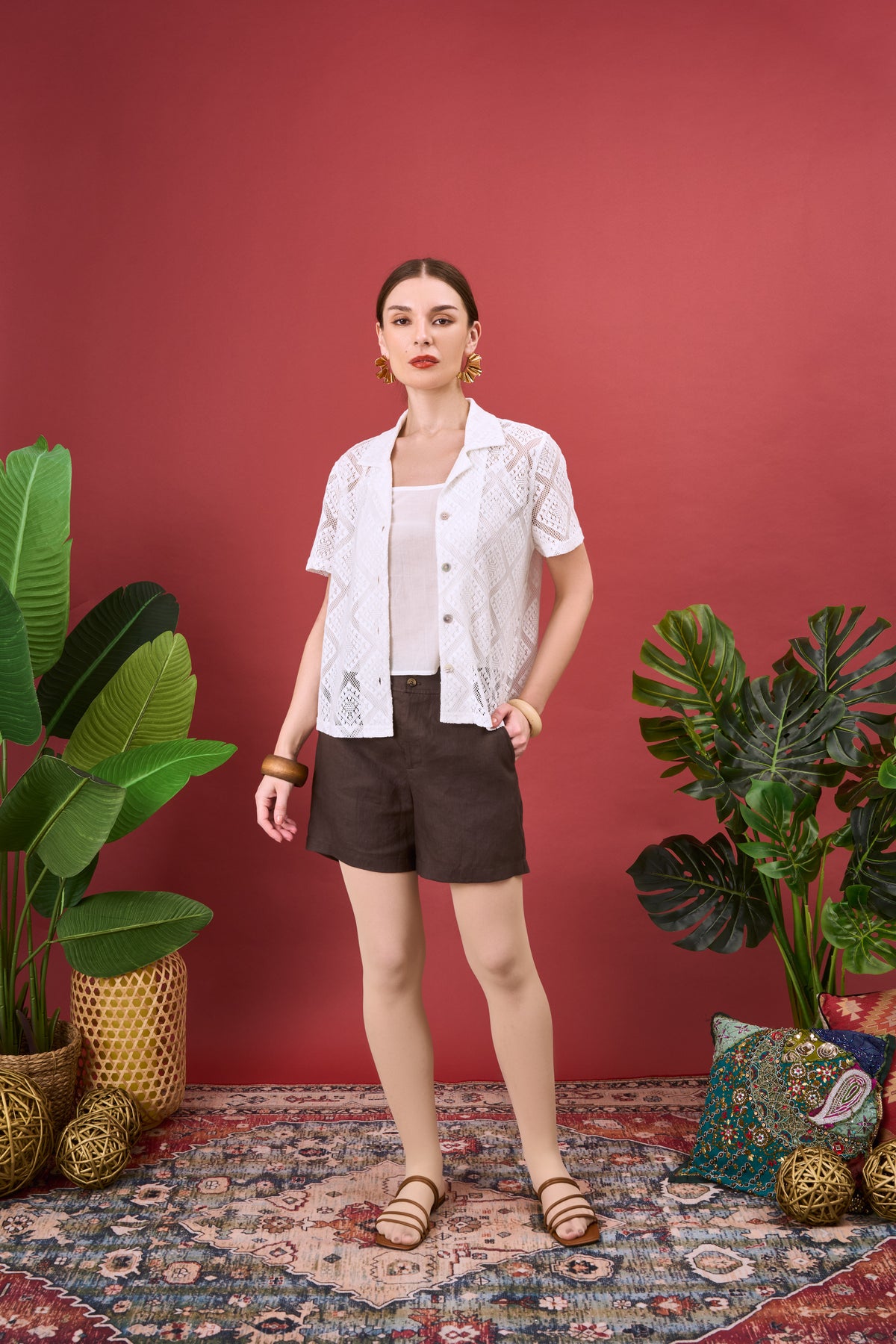 KINDRA LACE SHIRT