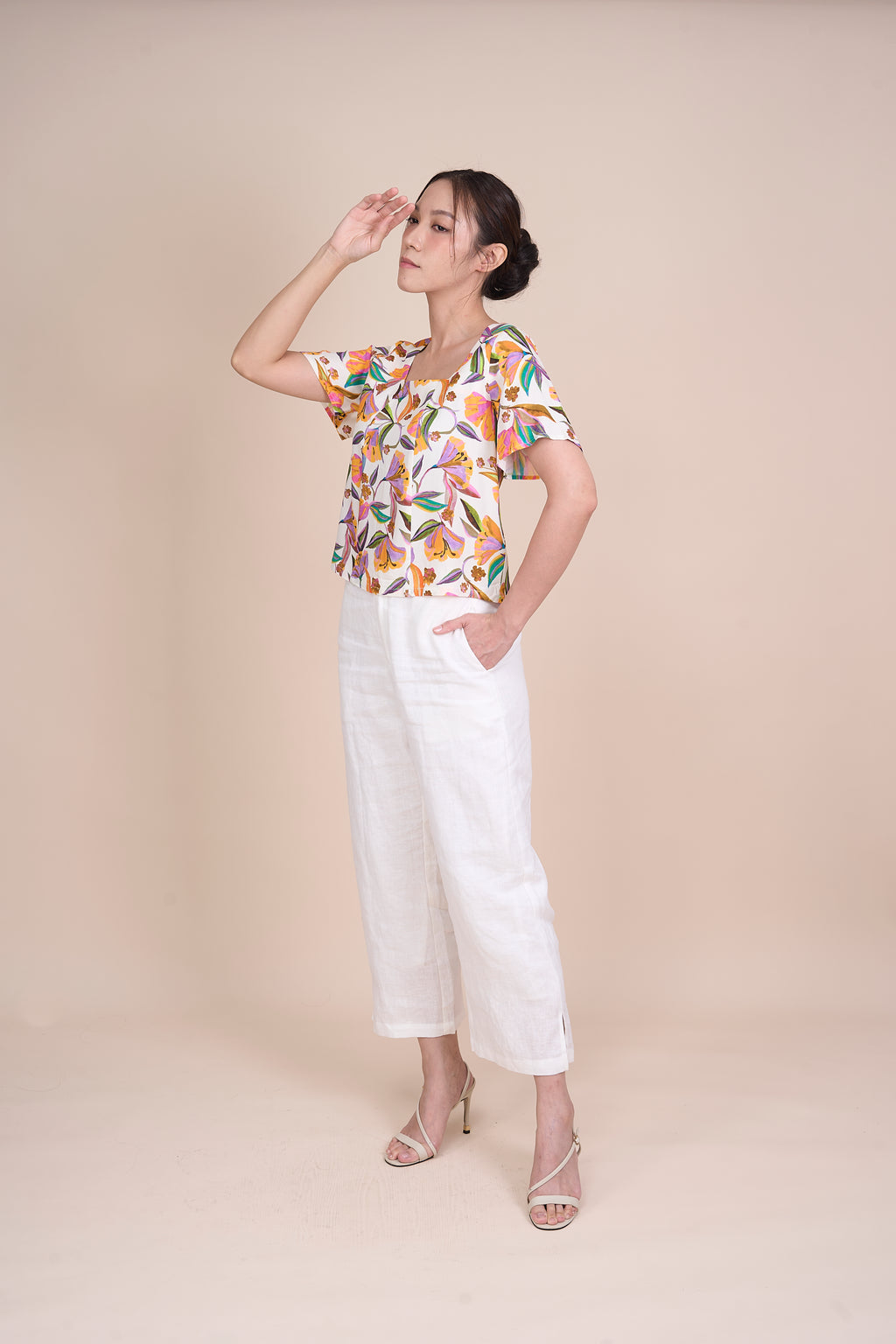 AUDREY SHORT SLEEVE TOP
