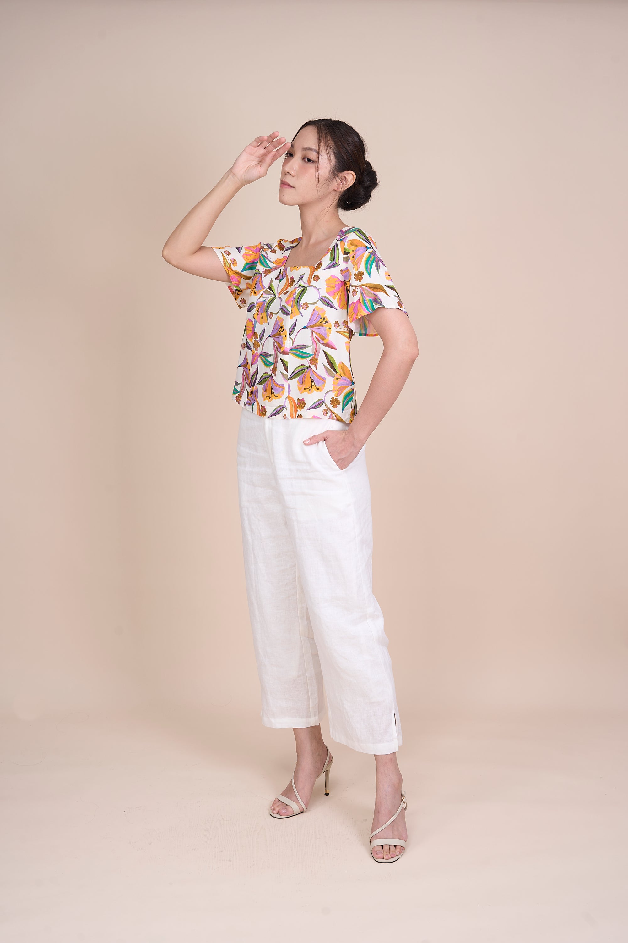 AUDREY SHORT SLEEVE TOP