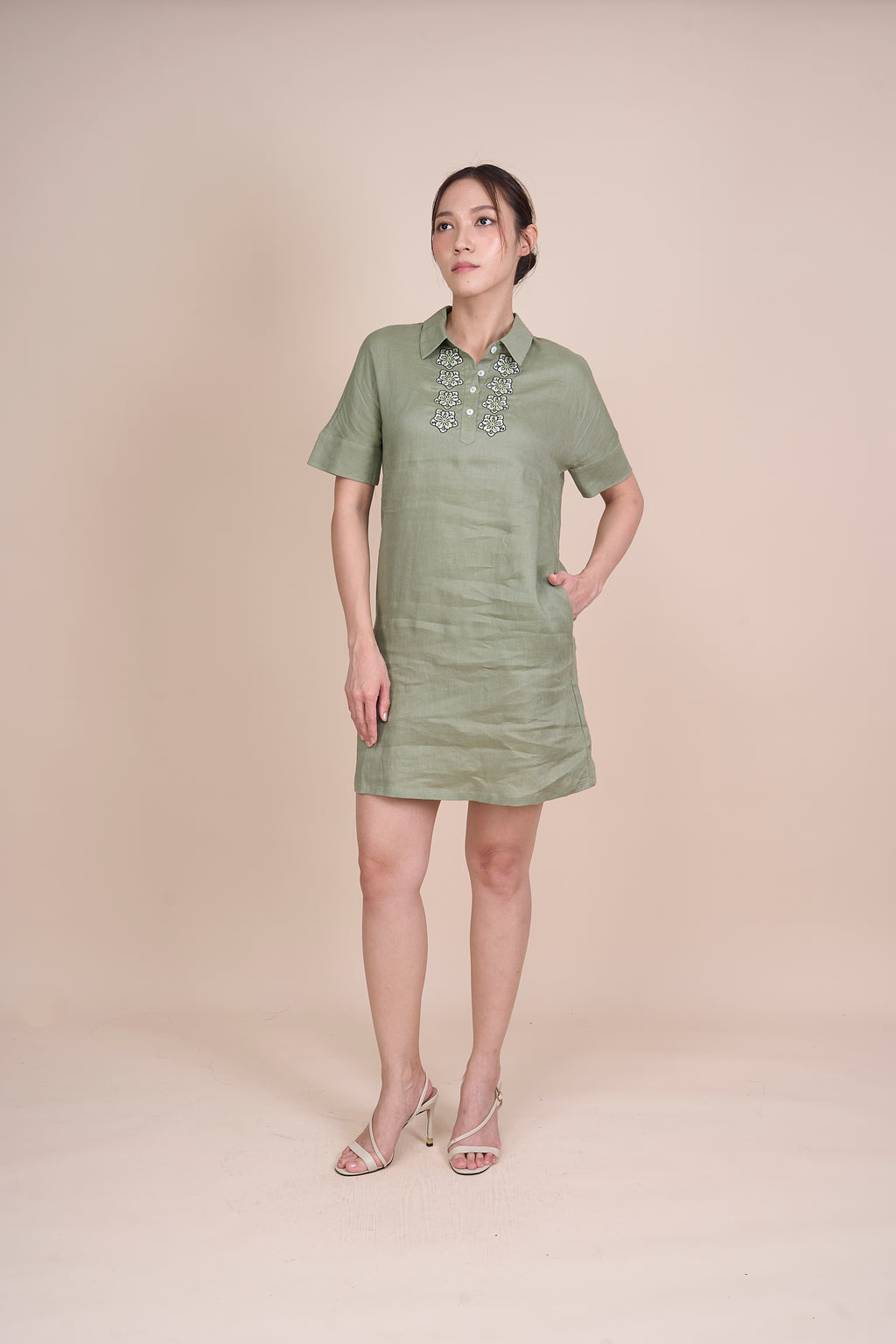 KAYLA SHORT SLEEVE DRESS
