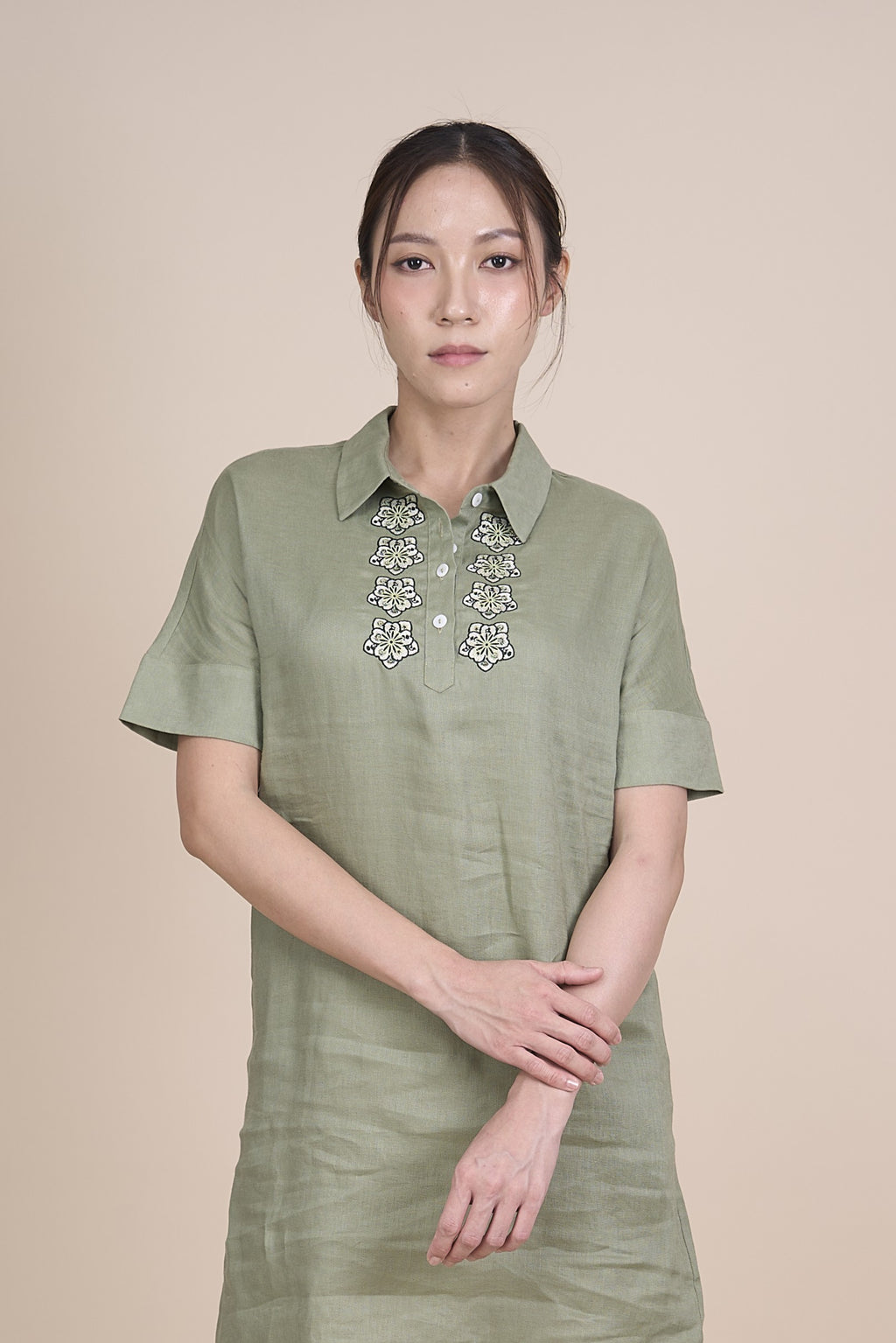 KAYLA SHORT SLEEVE DRESS