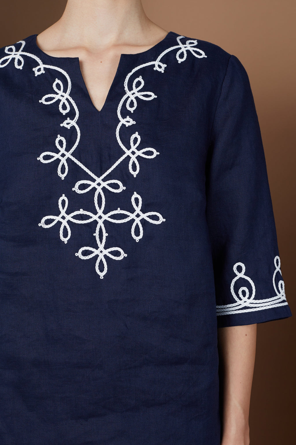 KHALIA V NECK BLOUSE