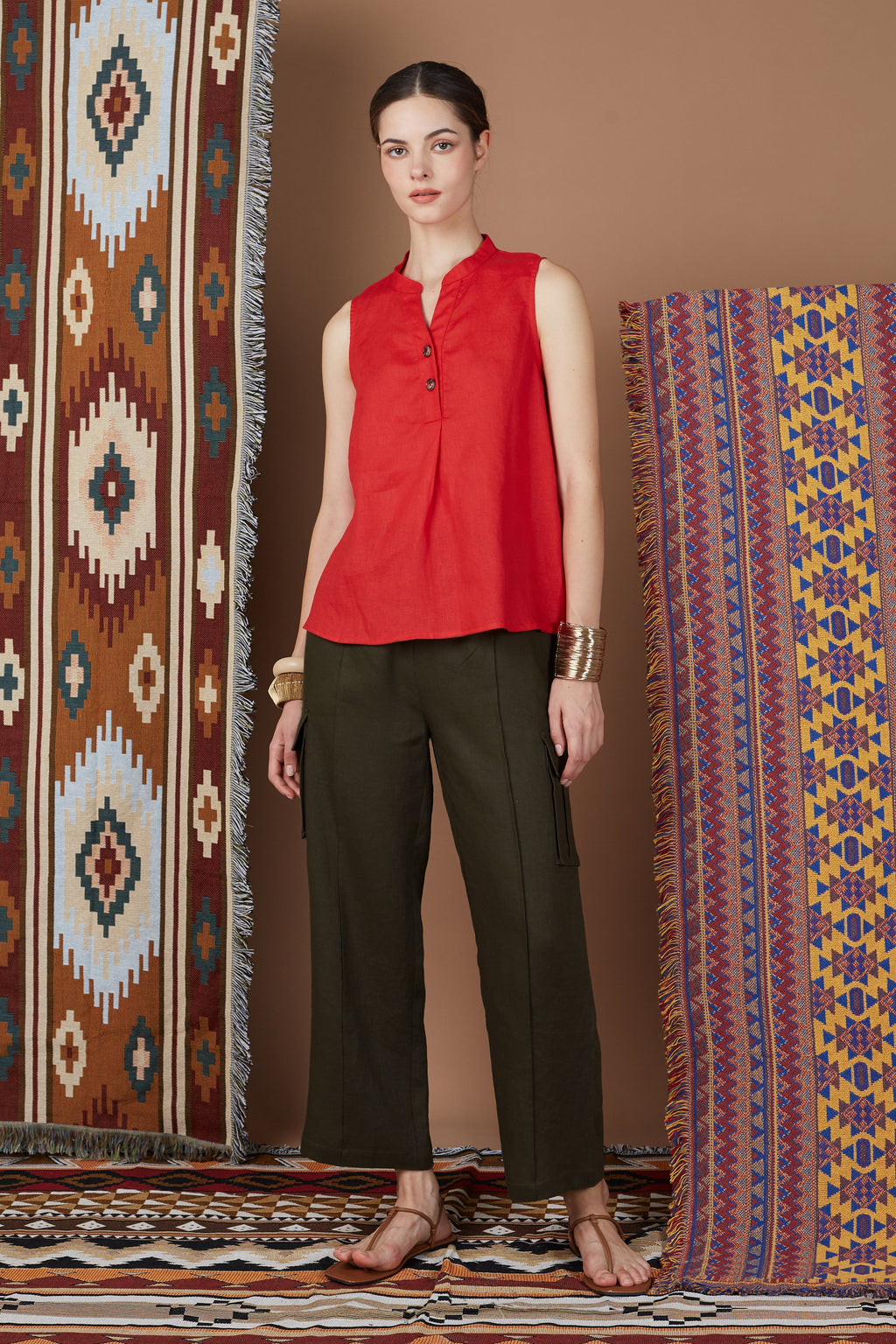 SONJA  LONG PANTS WITH POCKETS