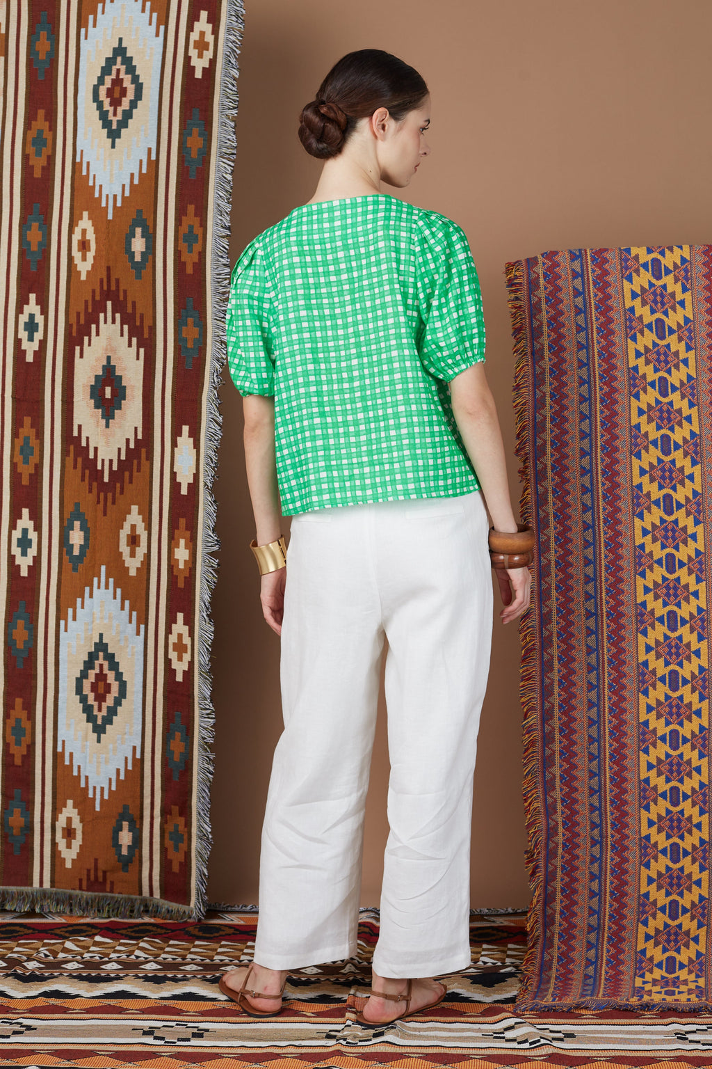 MILAKAY PUFF SLEEVES BLOUSE