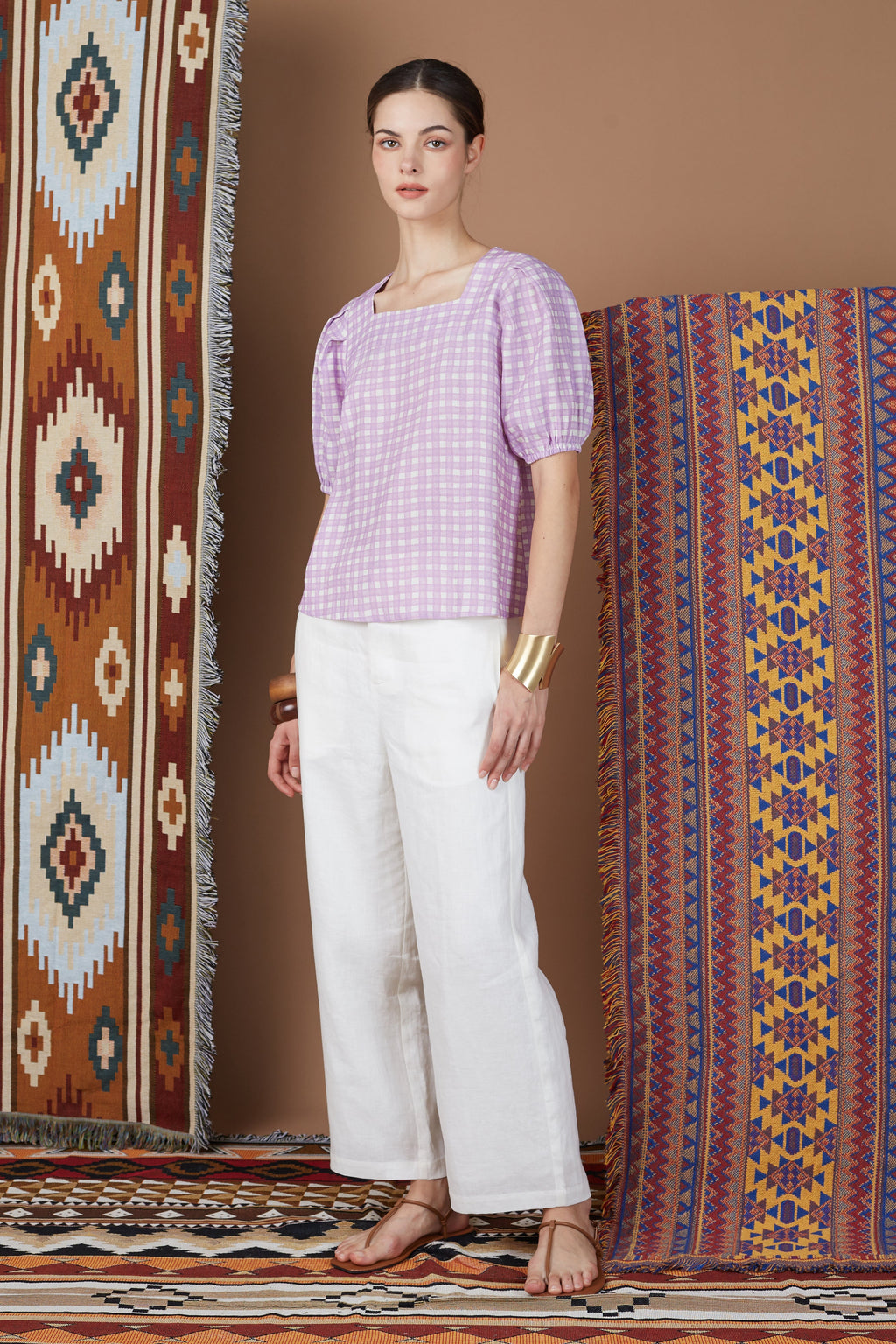 MILAKAY PUFF SLEEVES BLOUSE