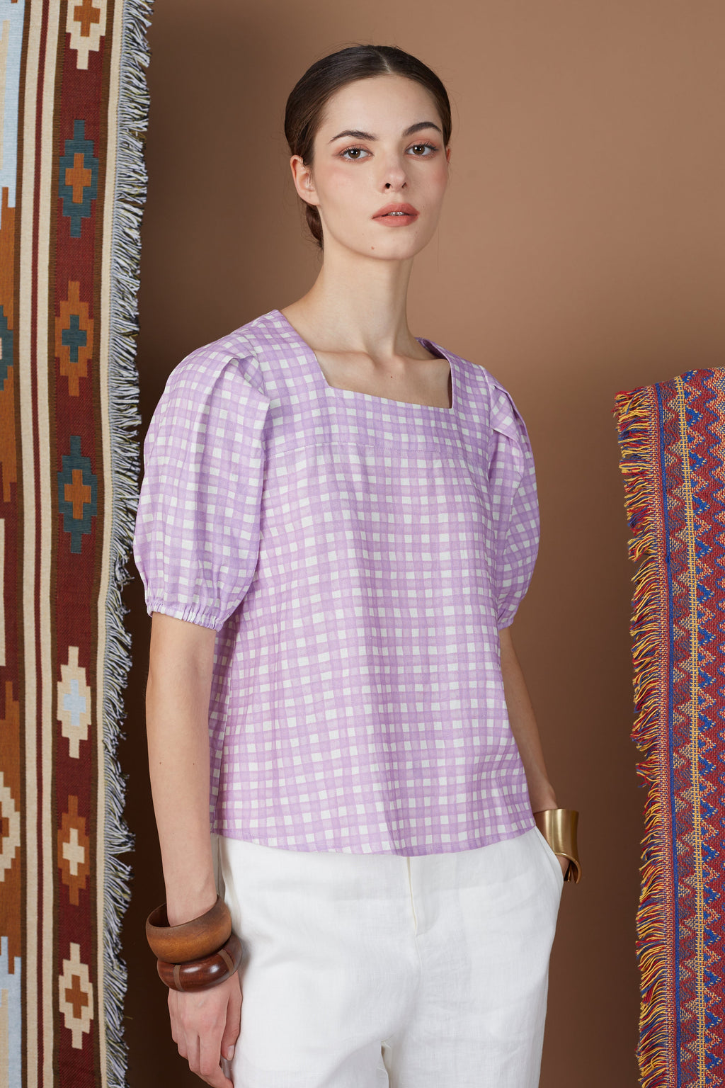 MILAKAY PUFF SLEEVES BLOUSE