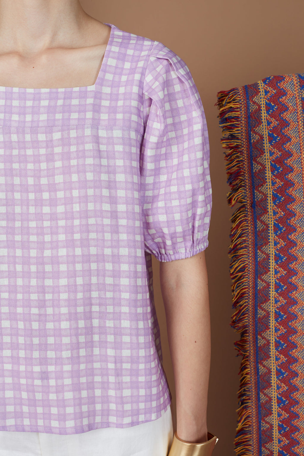 MILAKAY PUFF SLEEVES BLOUSE