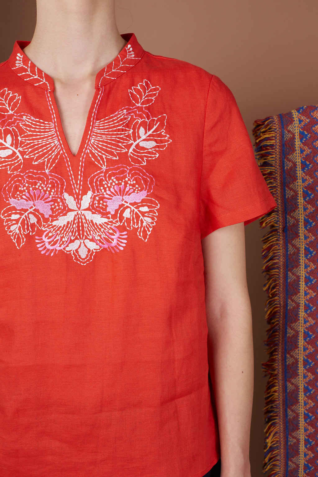 SHIA ORIENTAL EMBROIDERY TOP
