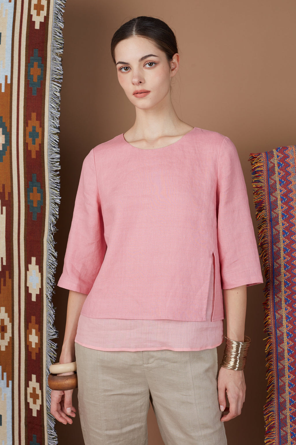 ERNA LAYERED BLOUSE