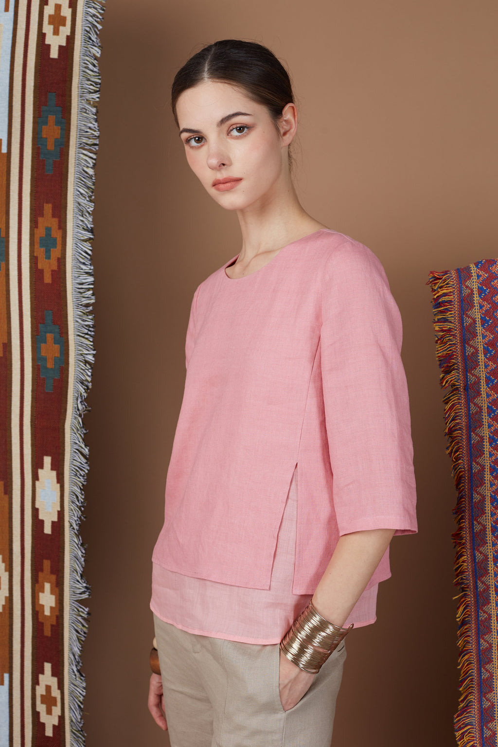 ERNA LAYERED BLOUSE