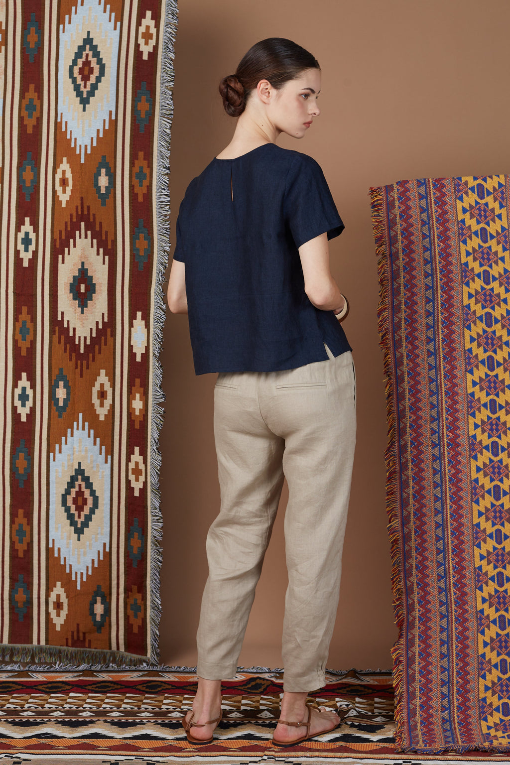 KYLE ELASTIC HEM TAPERED PANTS