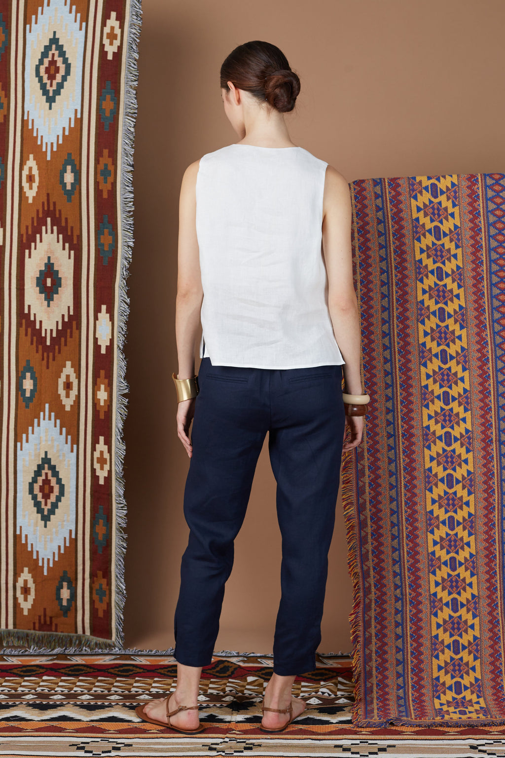 KYLE ELASTIC HEM TAPERED PANTS