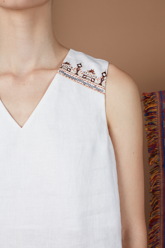 AROLIN BEADED TOP