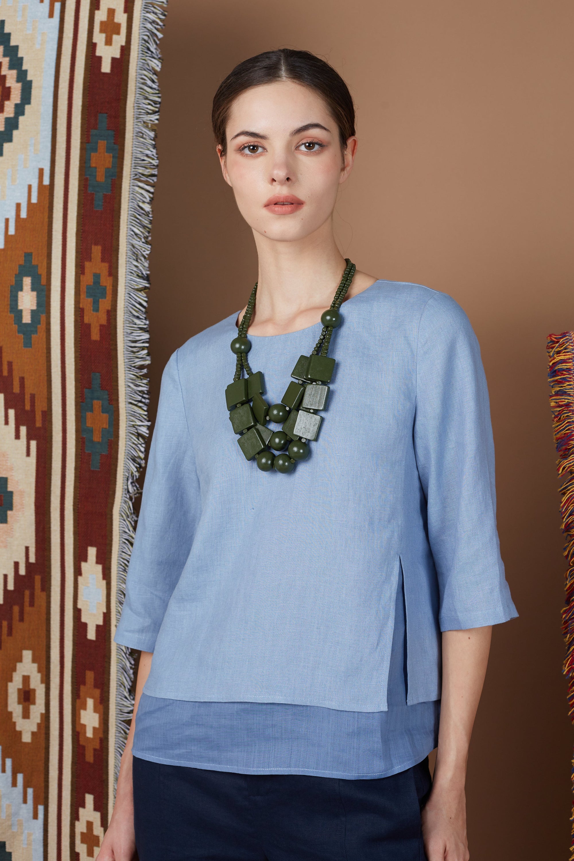 ERNA LAYERED BLOUSE