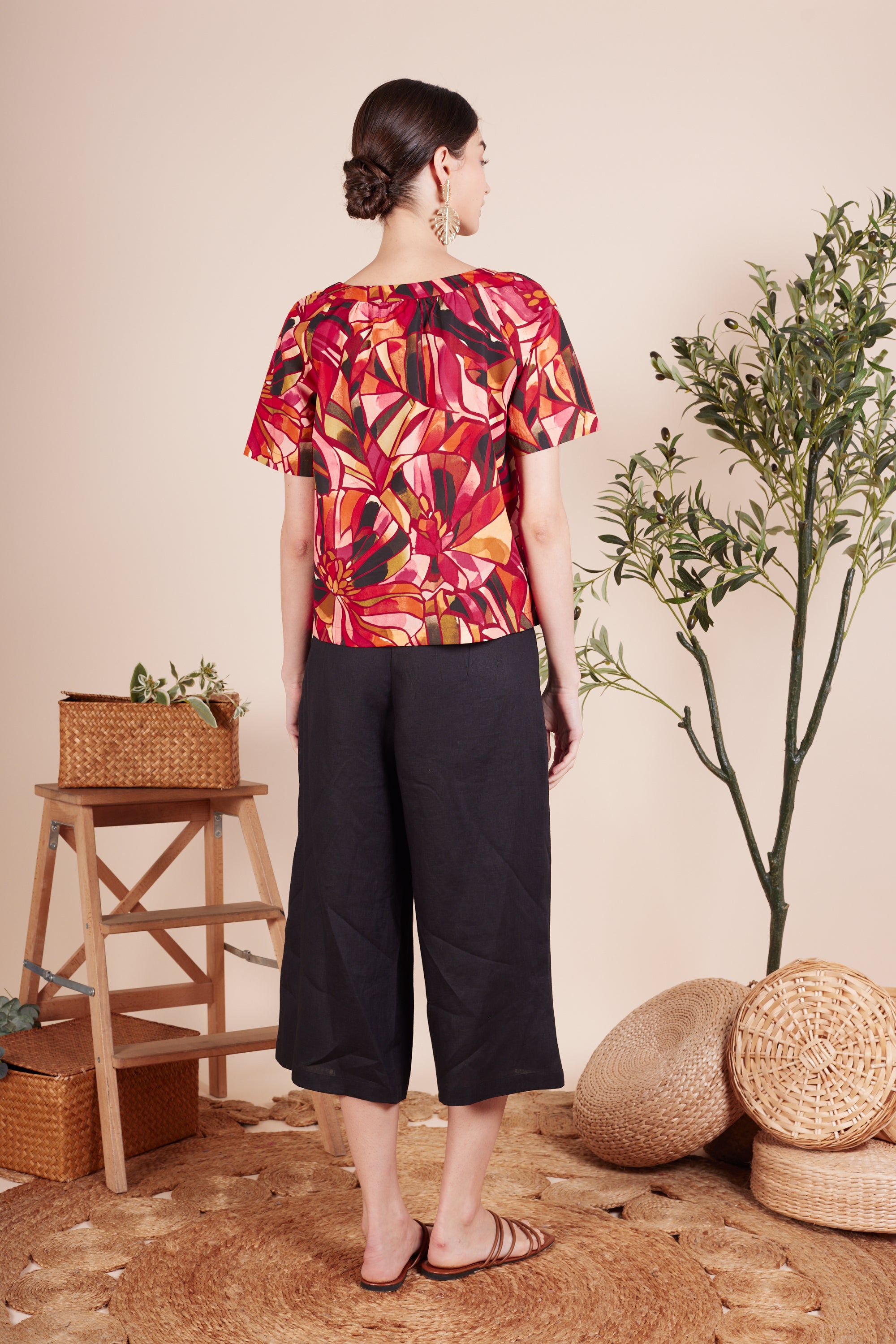 Isabela Floral Printed Blouse