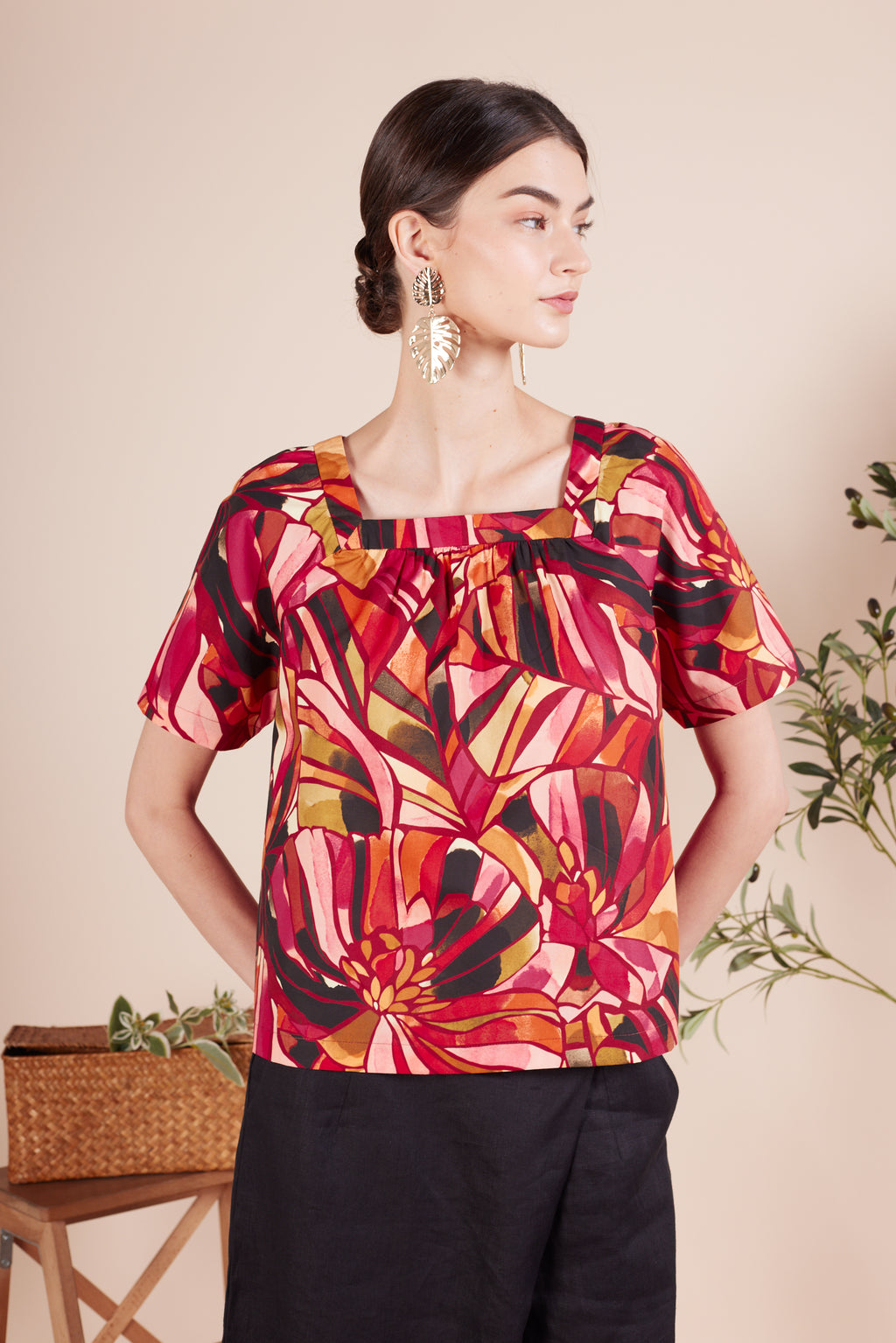 Isabela Floral Printed Blouse